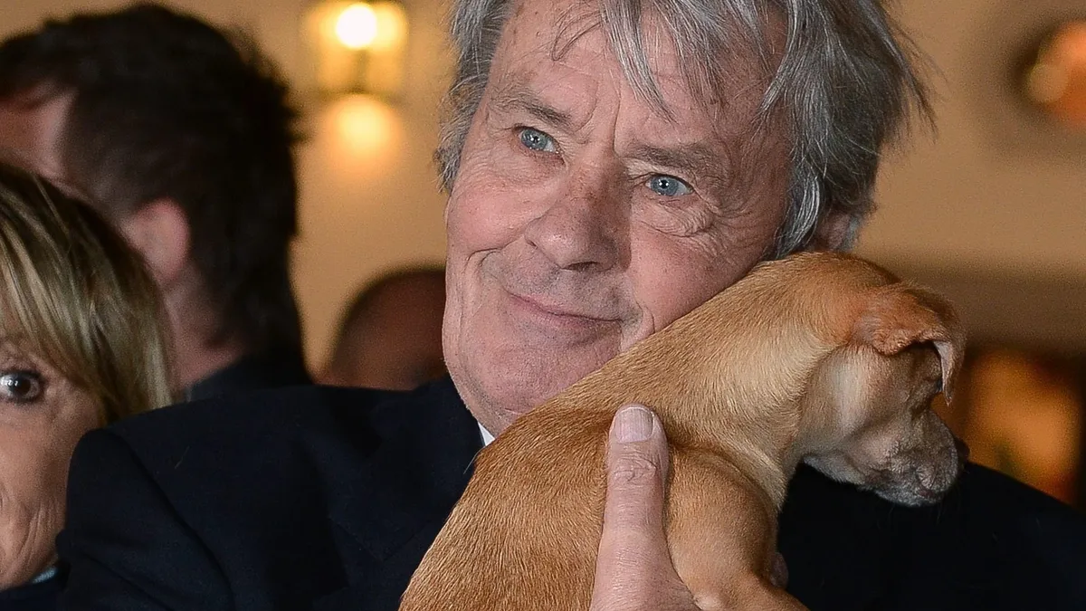 Alain Delon's last dog will not be euthanized