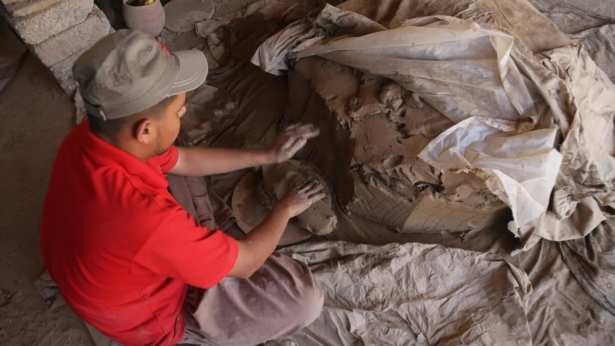 Archaeologists have discovered a unique 3,500-year-old clay tile in Turkey