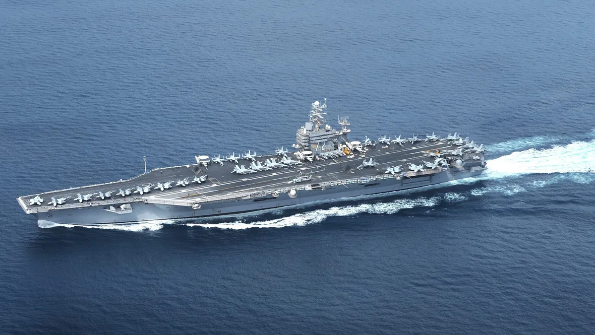 The battle group of the American aircraft carrier "Abraham Lincoln" has arrived in the Middle East