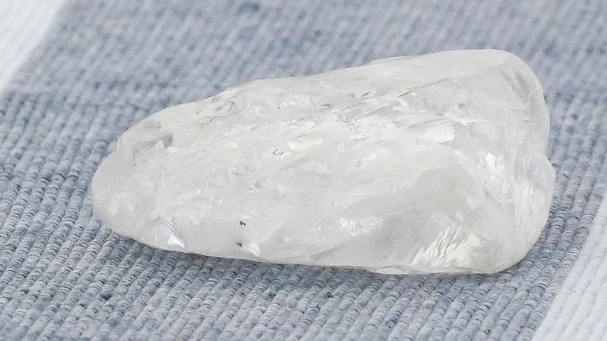 One of the world's largest diamonds has been discovered in Botswana