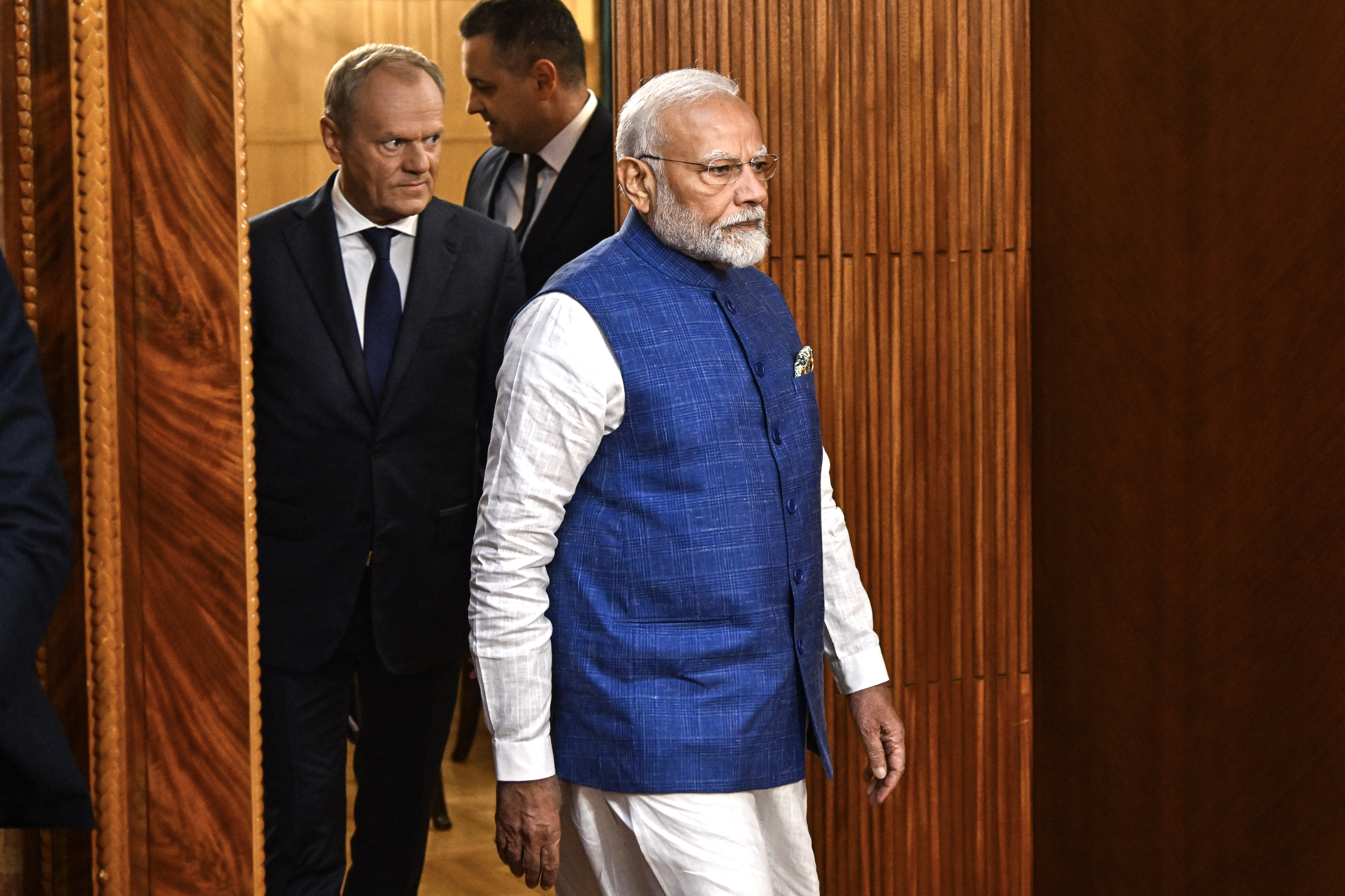 Indian Prime Minister Modi arrived in Kyiv for talks with Zelensky