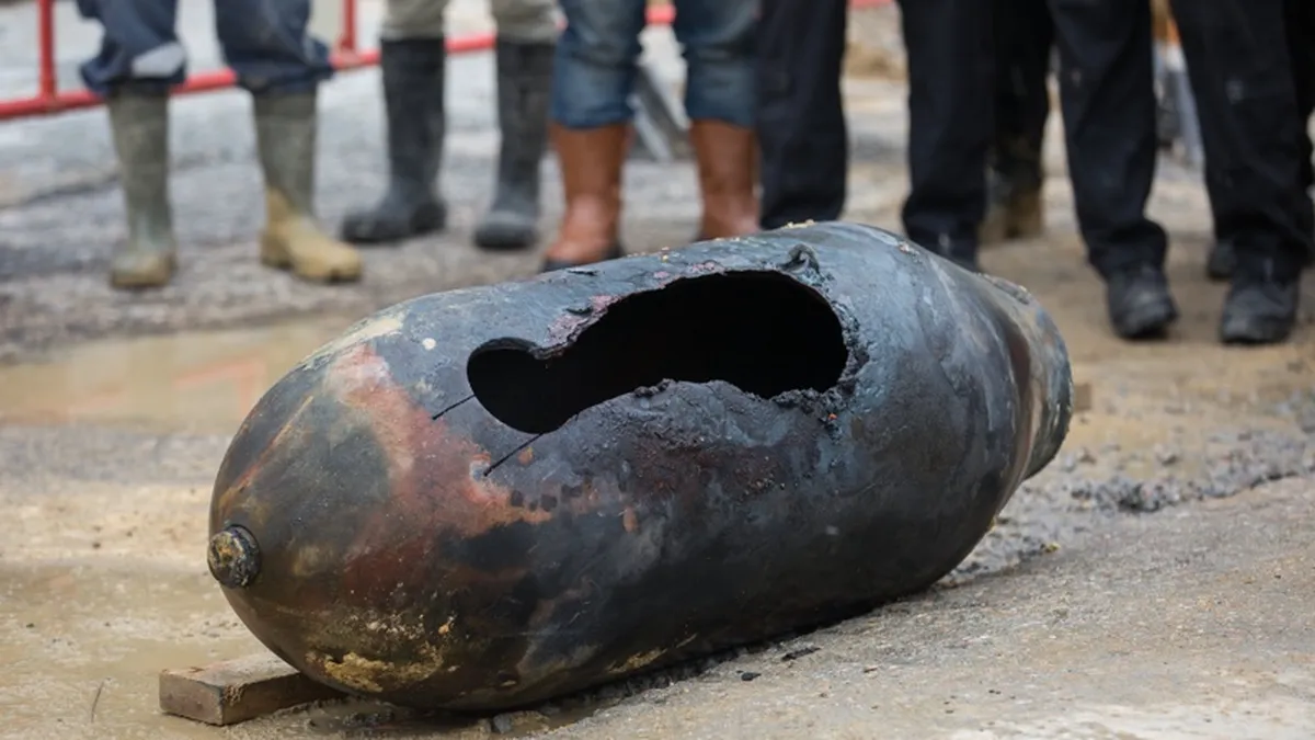 World War II bomb destroyed in Czech factory