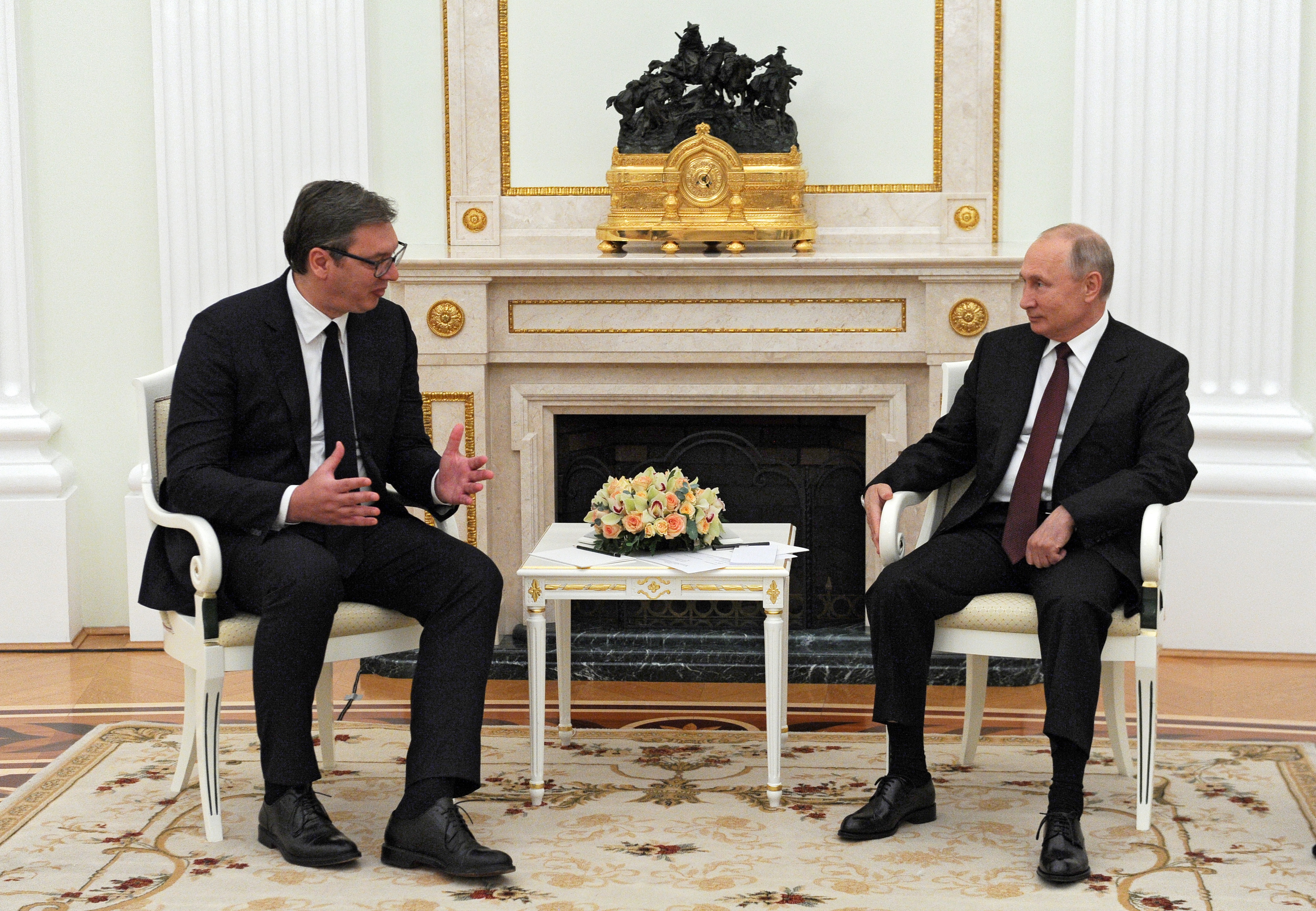 Vucic declined Putin's invitation to participate in the BRICS meeting