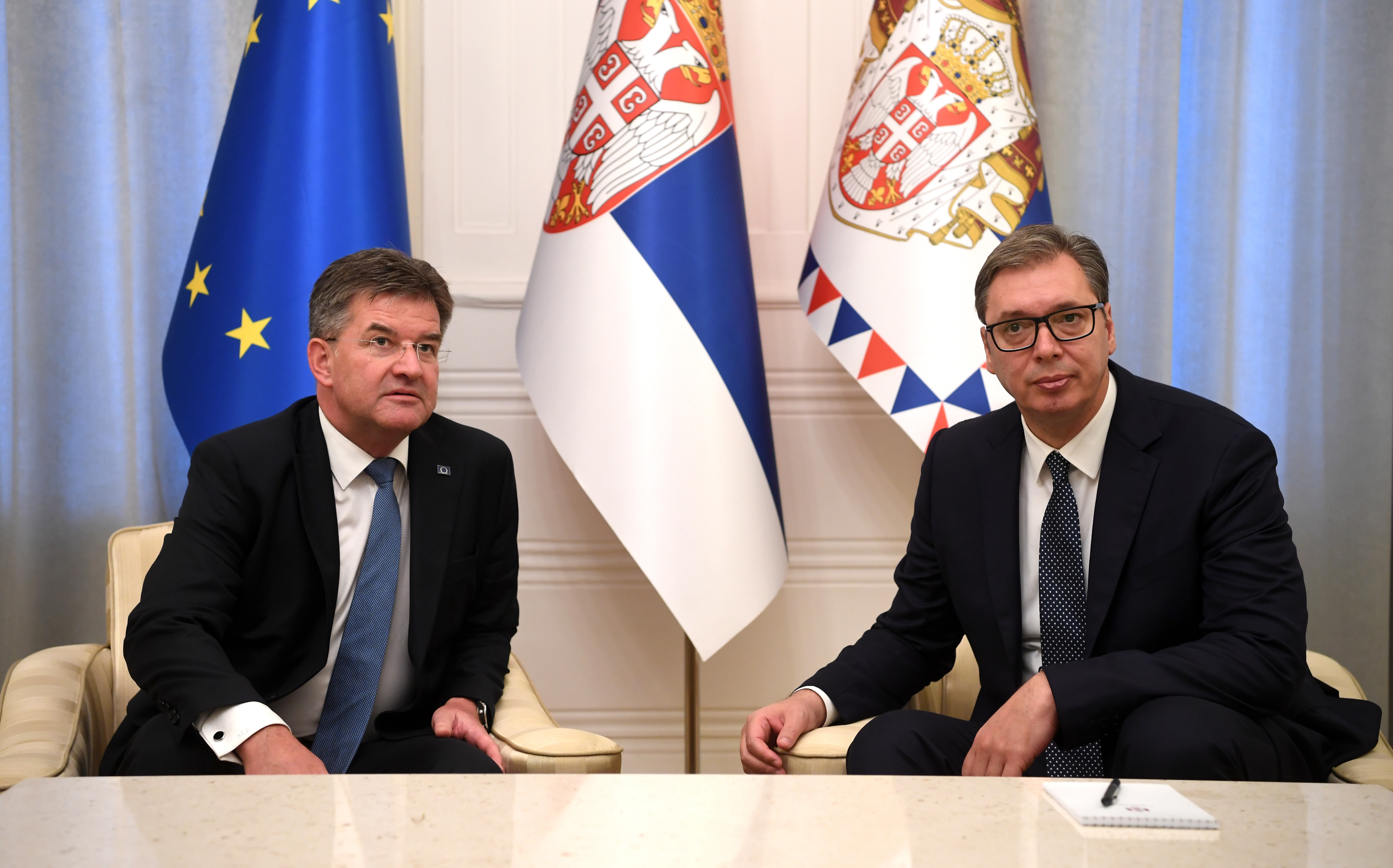 Lajcak and Vucic to meet in Belgrade