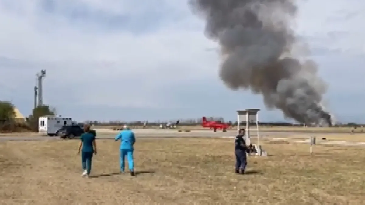 Military plane crash at Graf Ignatyevo airbase, the ejection seat did not deploy