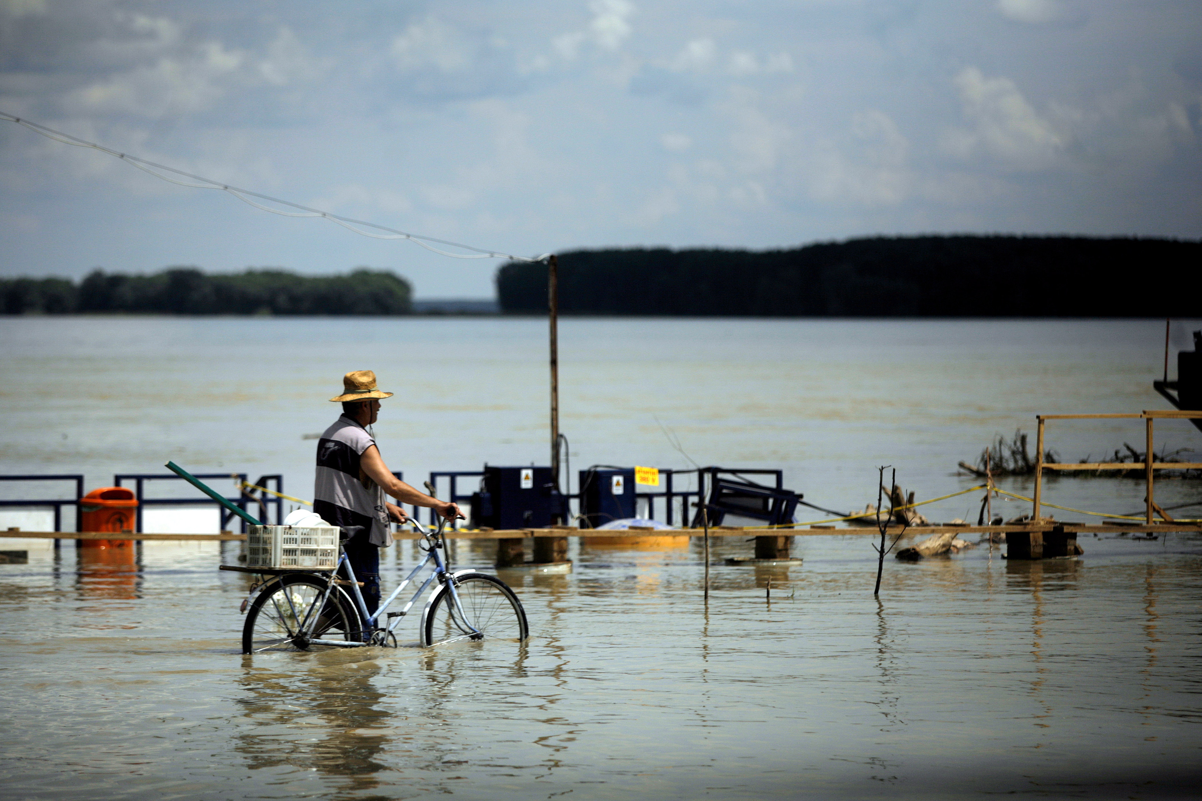 Four killed in floods in Romania