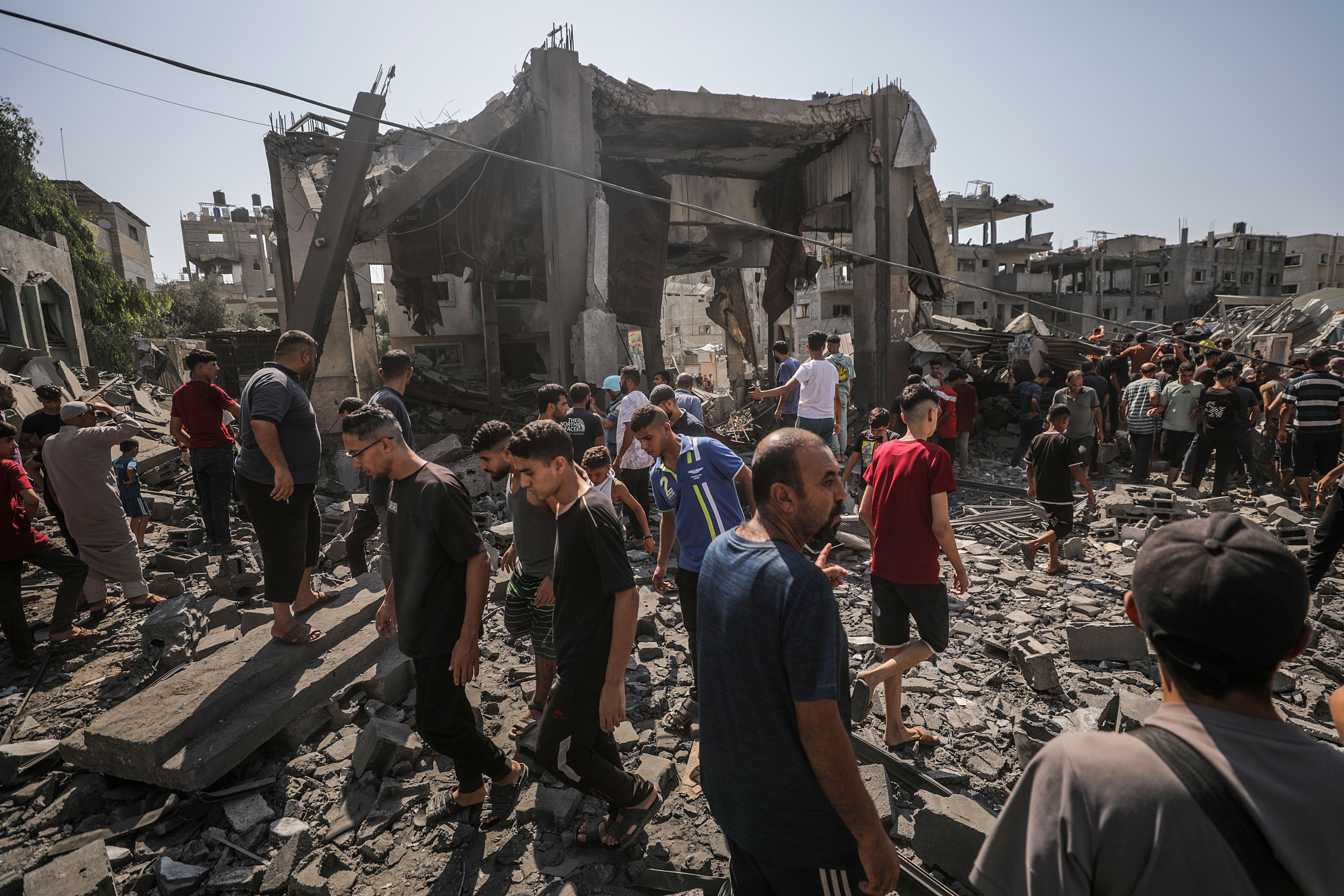 Israeli strike on Gaza school kills 17 people, including 8 children