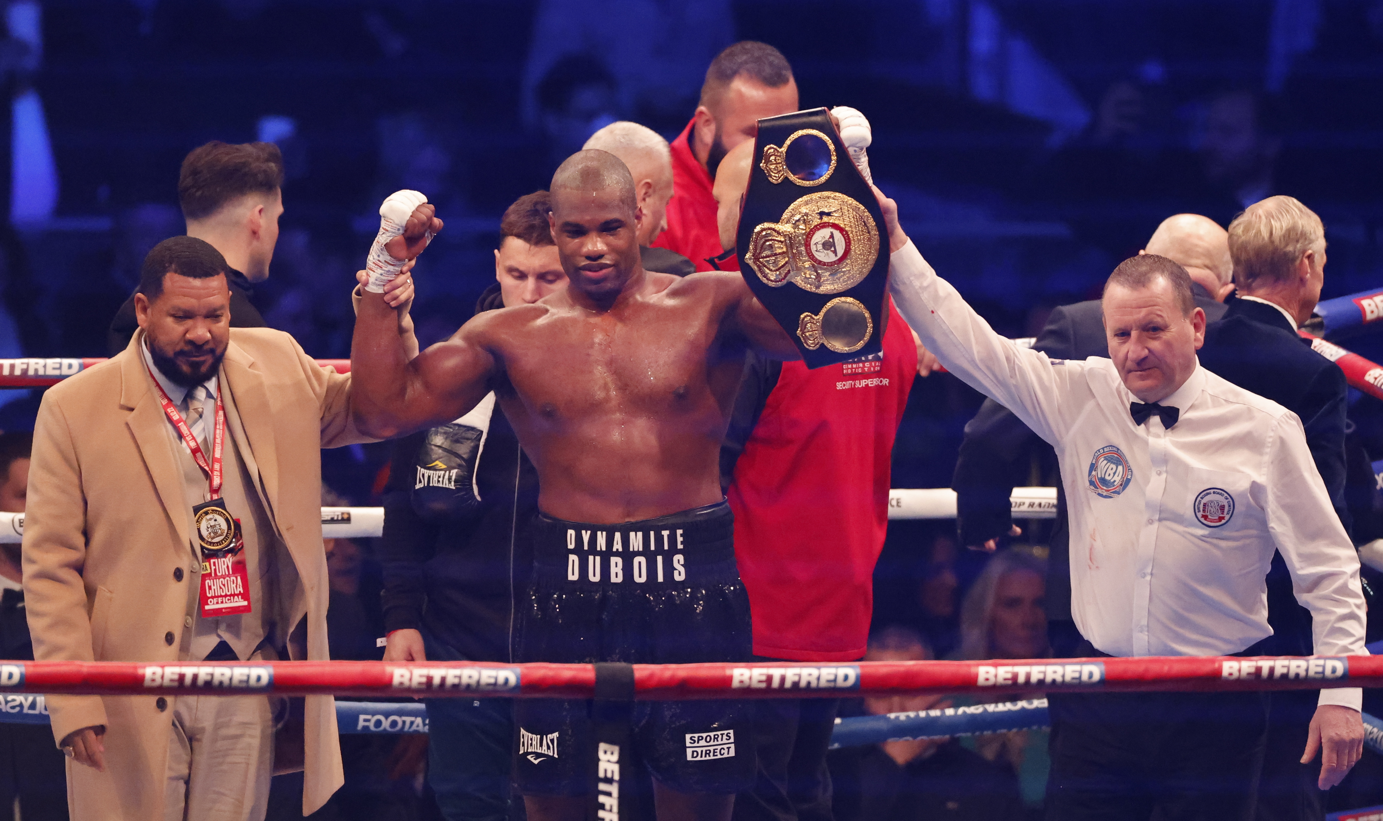 Dubois stuns Joshua with a knockout in the fifth round at Wembley