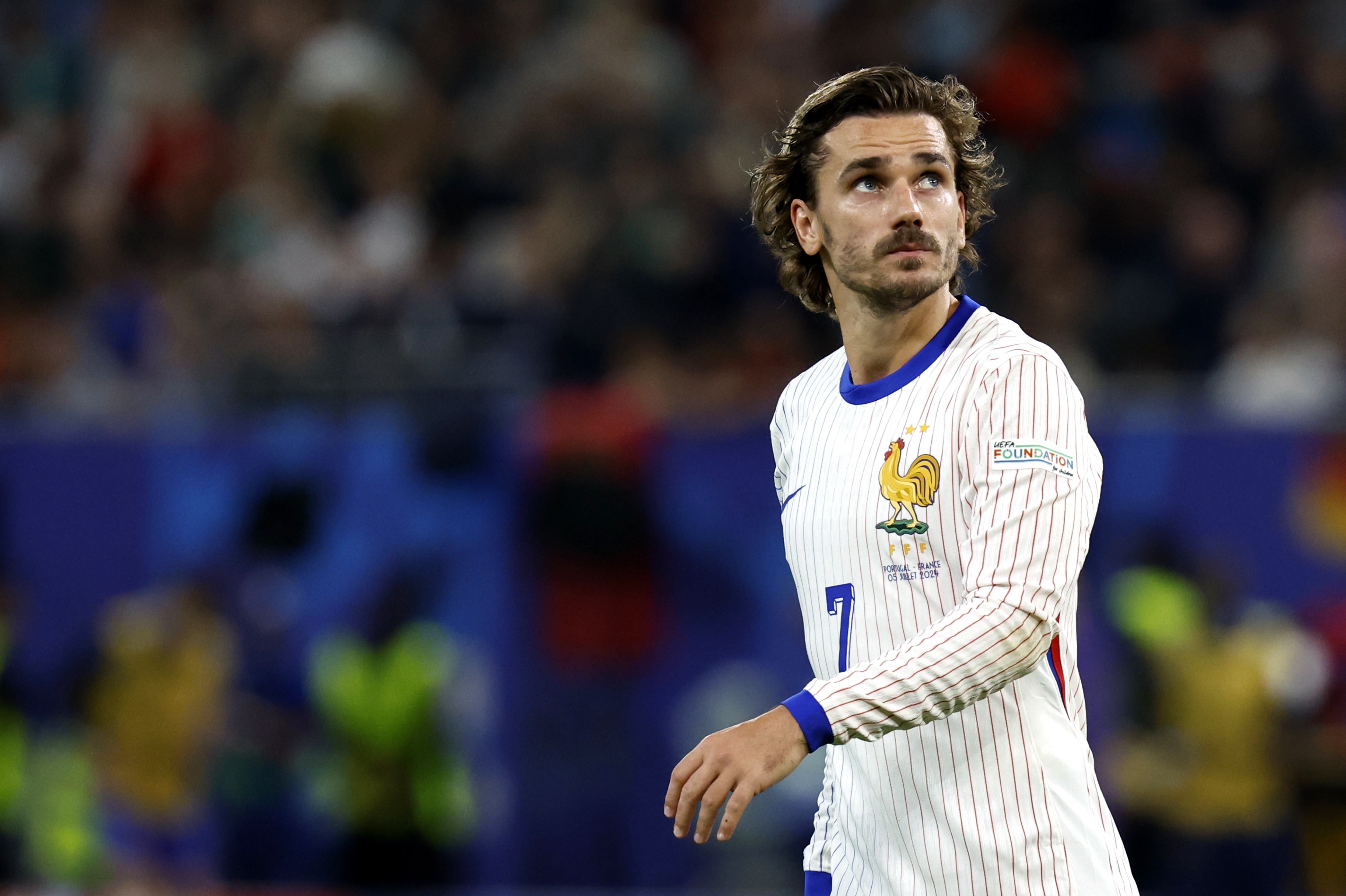 Antoine Griezmann announced the end of his international career at age 33