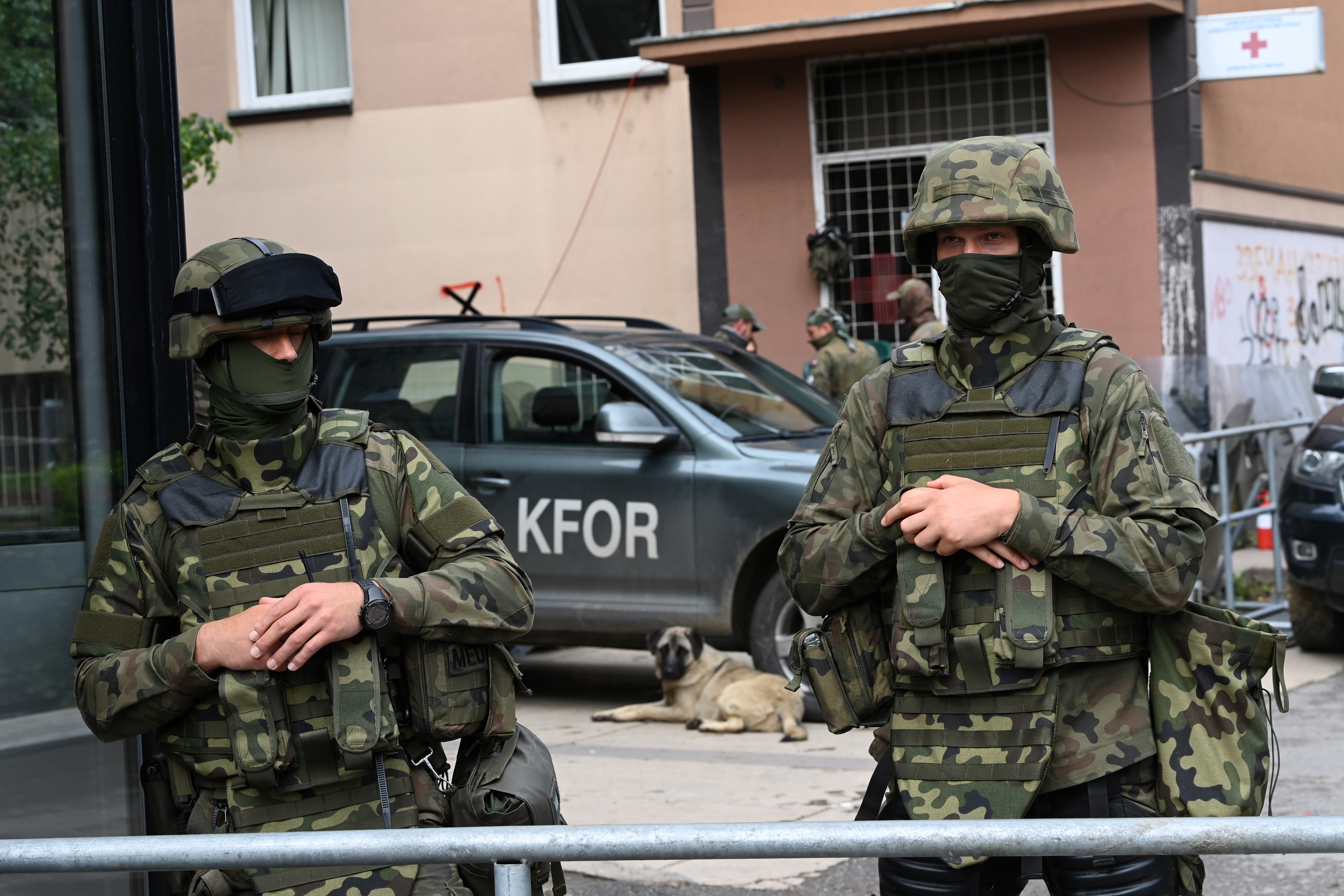 NATO deploys a contingent in North Macedonia and Kosovo in support of KFOR