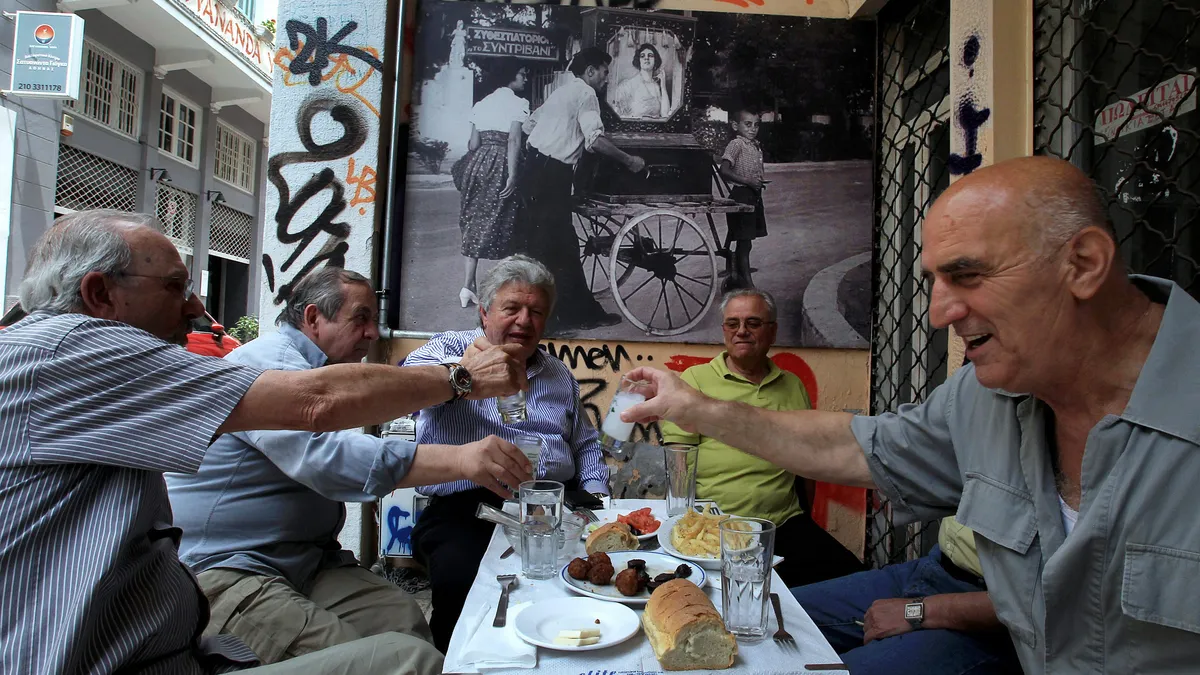 Only Germans drink more ouzo than Bulgarians