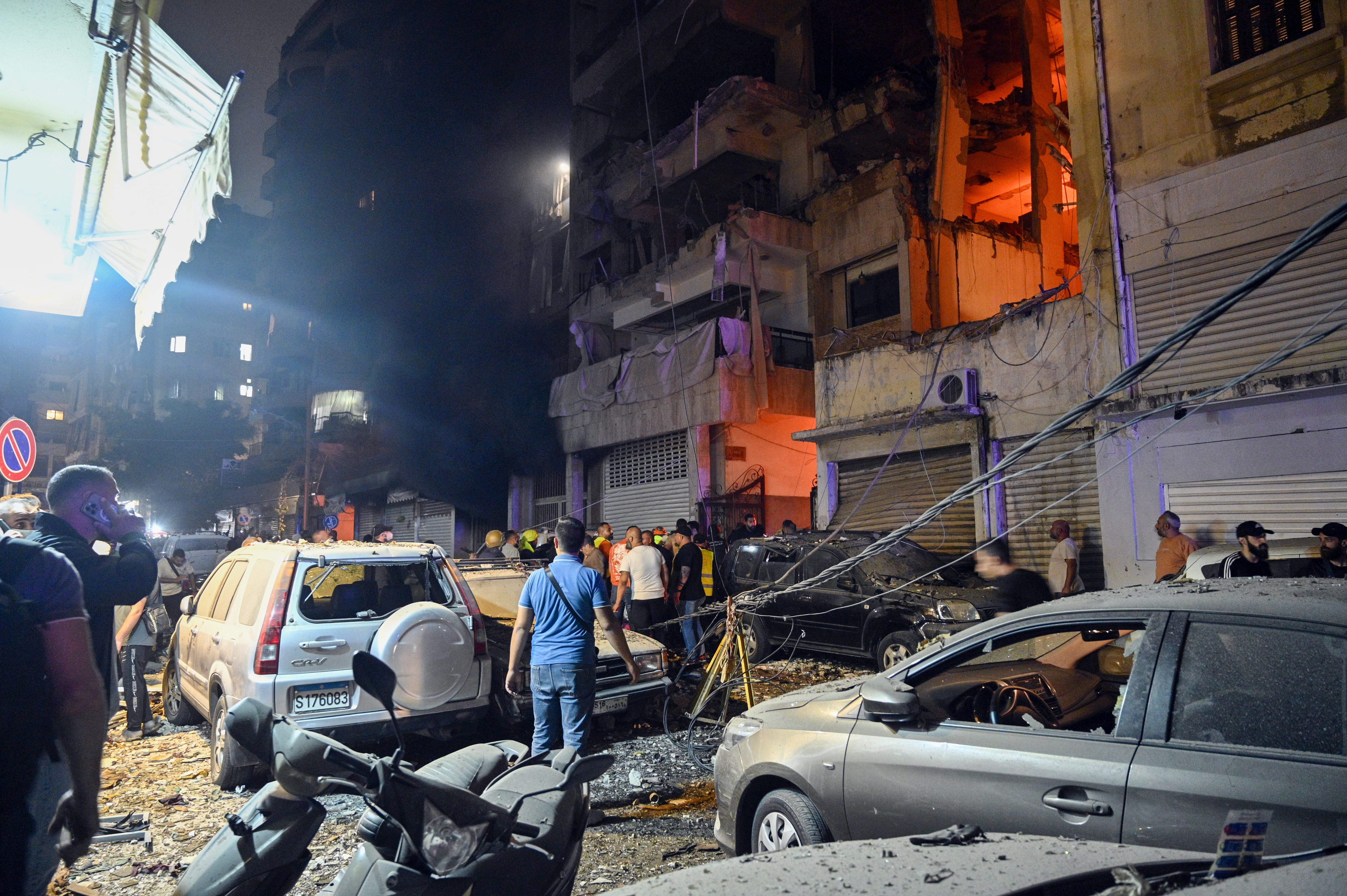 22 dead and 117 wounded after Israeli strike on Beirut