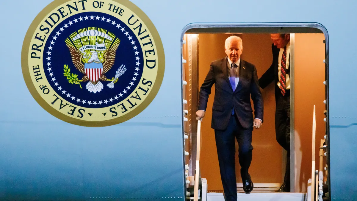 Biden arrives in Berlin for talks with EU leaders