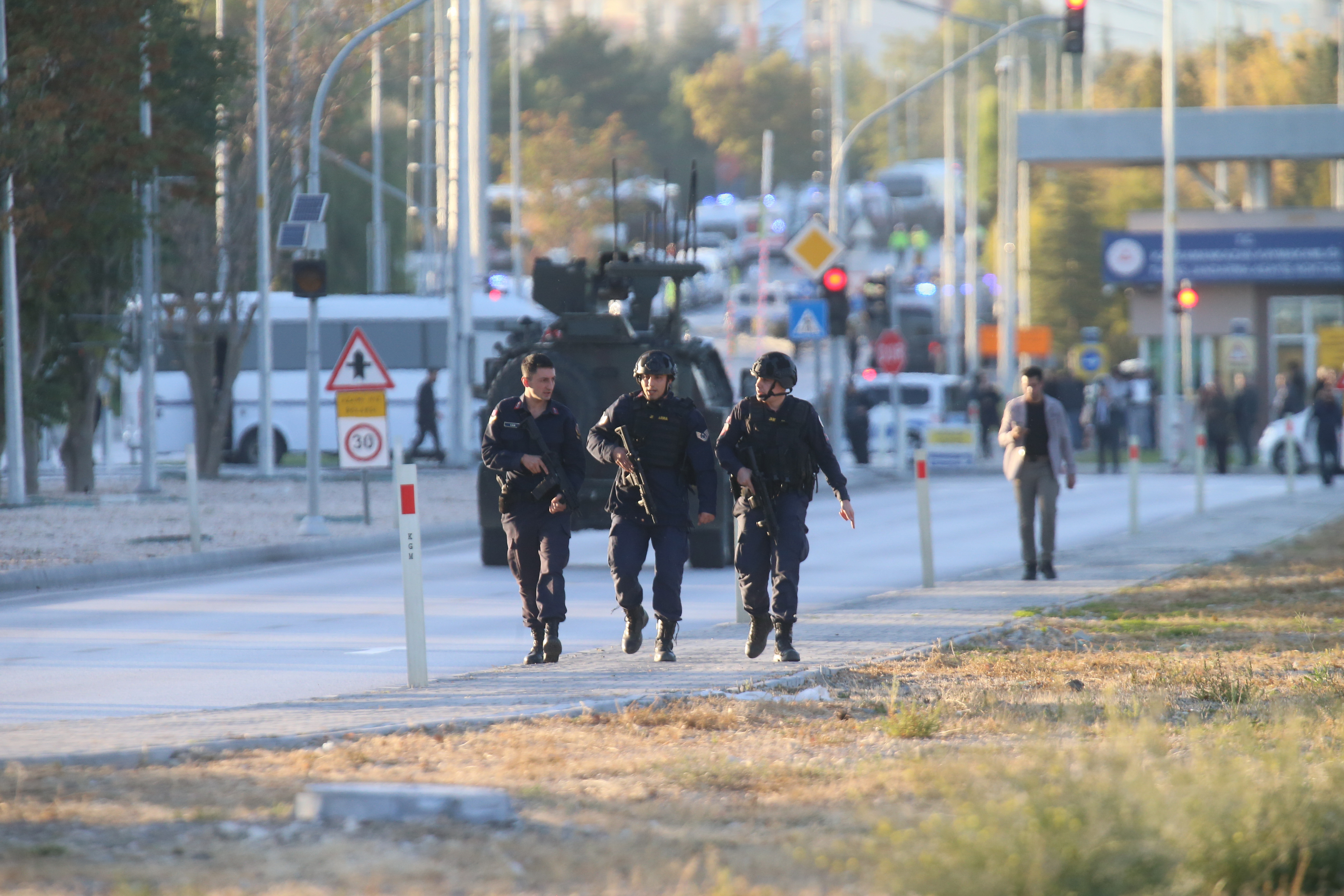 Four killed and 14 injured in attack near Ankara