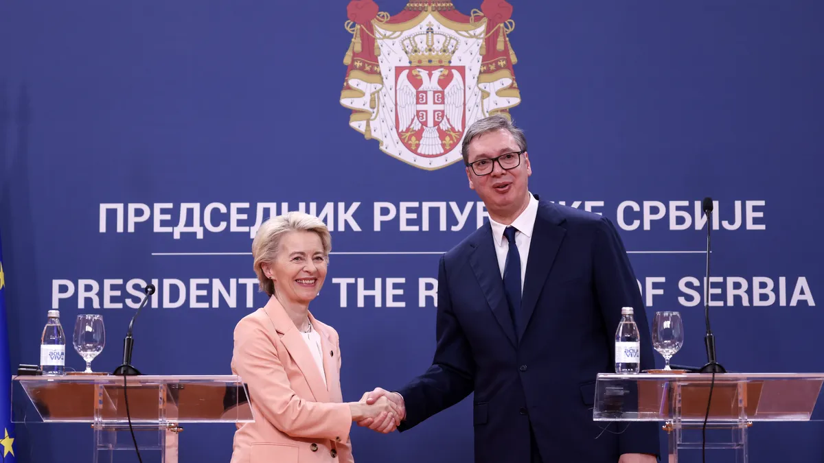 Von der Leyen: Serbia is among the most advanced countries on the path to the European Union