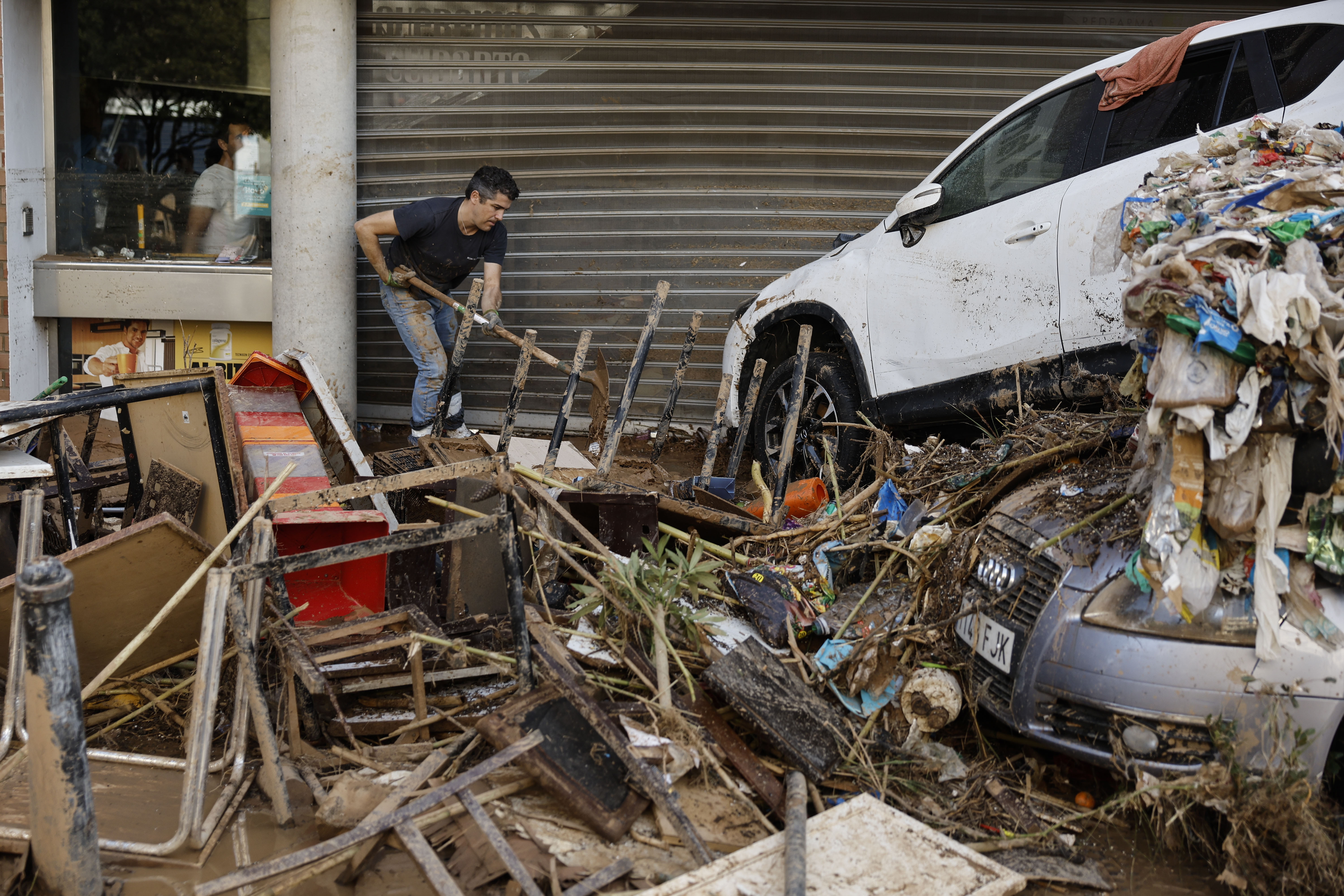 The floods in Spain caused a real apocalypse