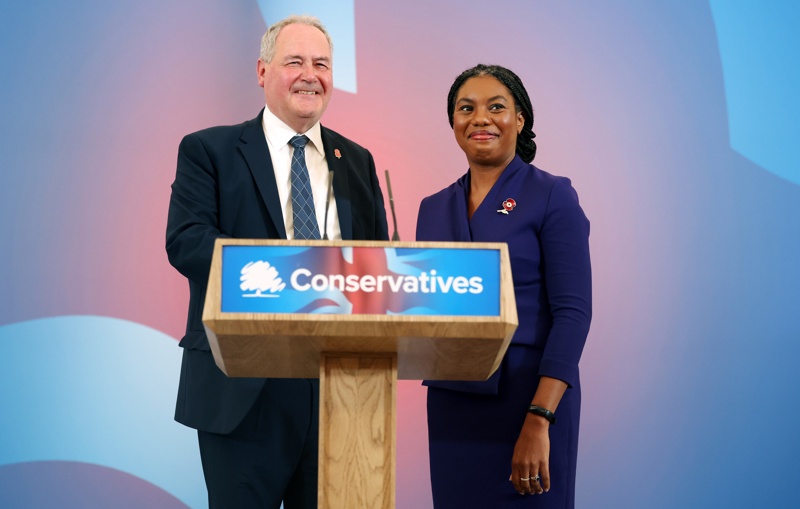 Kemi Badenoch is elected as the new leader of the Conservative Party of Great Britain