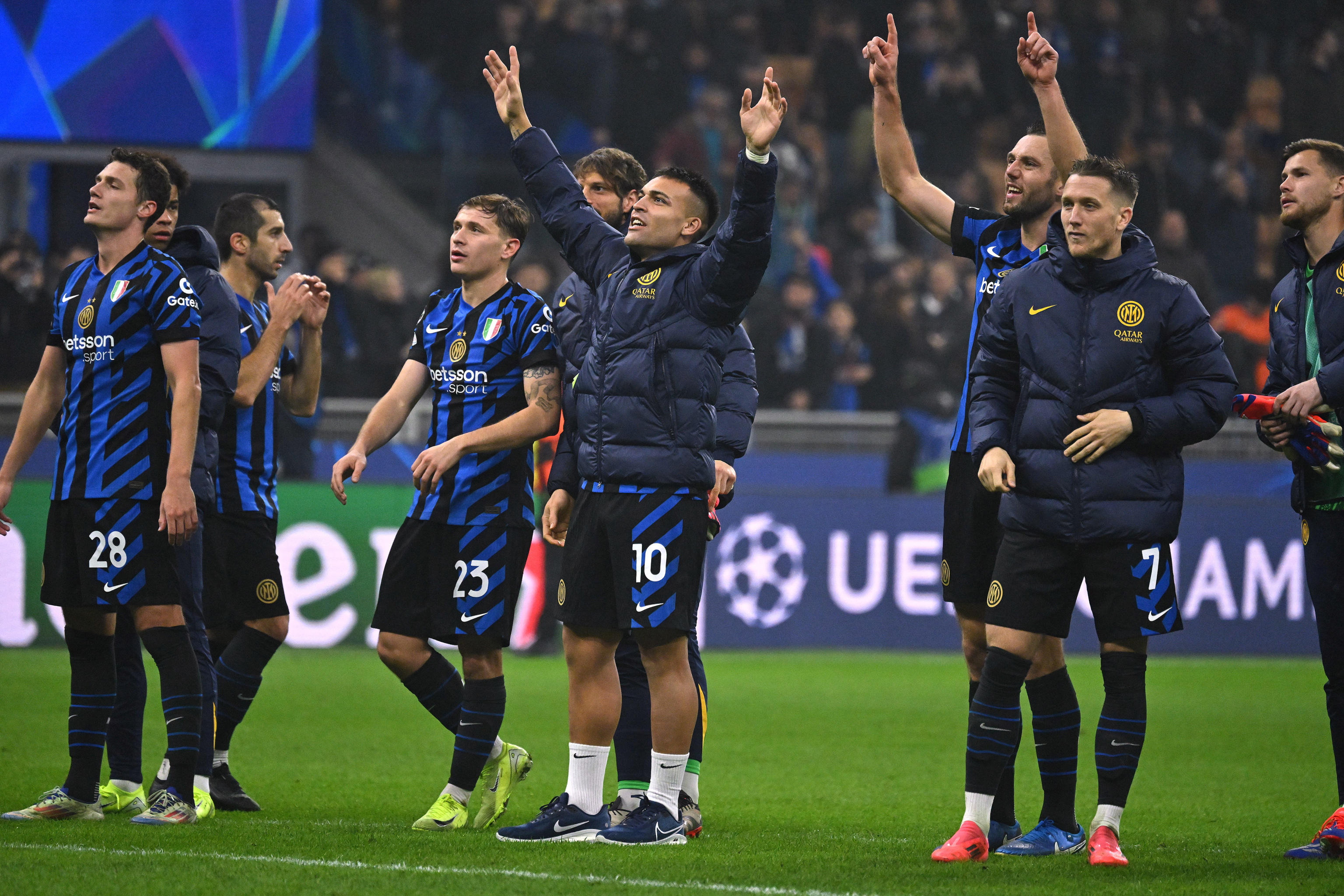 Inter beat Arsenal 1:0 in the Champions League