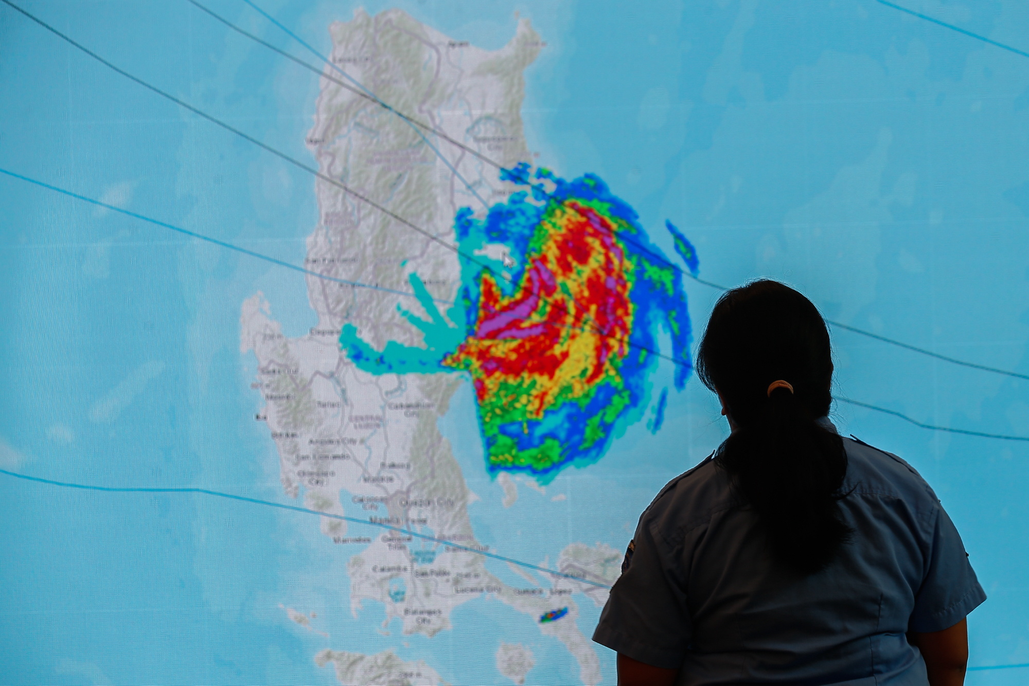 More than 250,000 people evacuated as 'super typhoon' Man-Yi approaches the Philippines