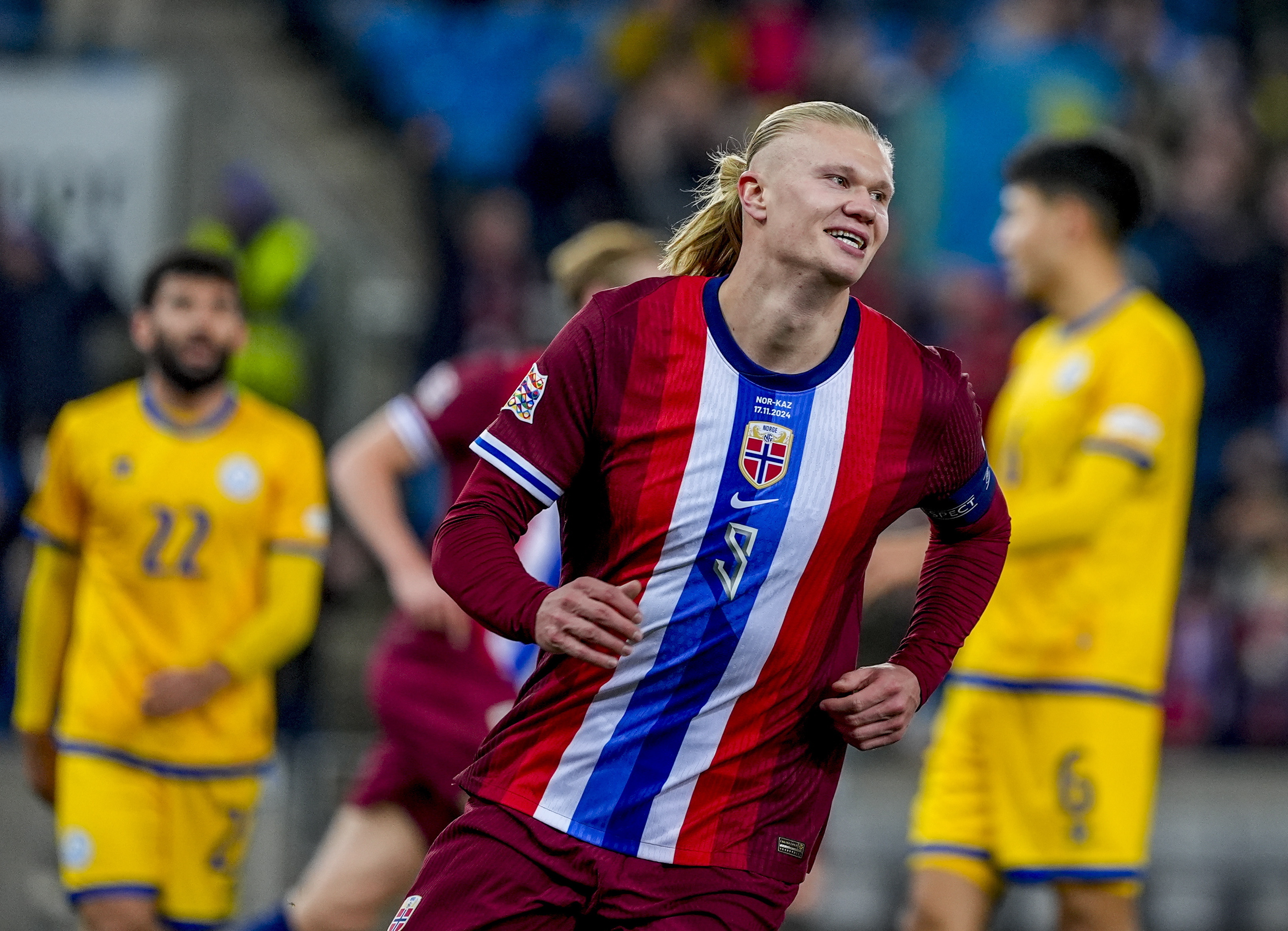 Haaland's hat-trick catapults Norway into the Nations League elite