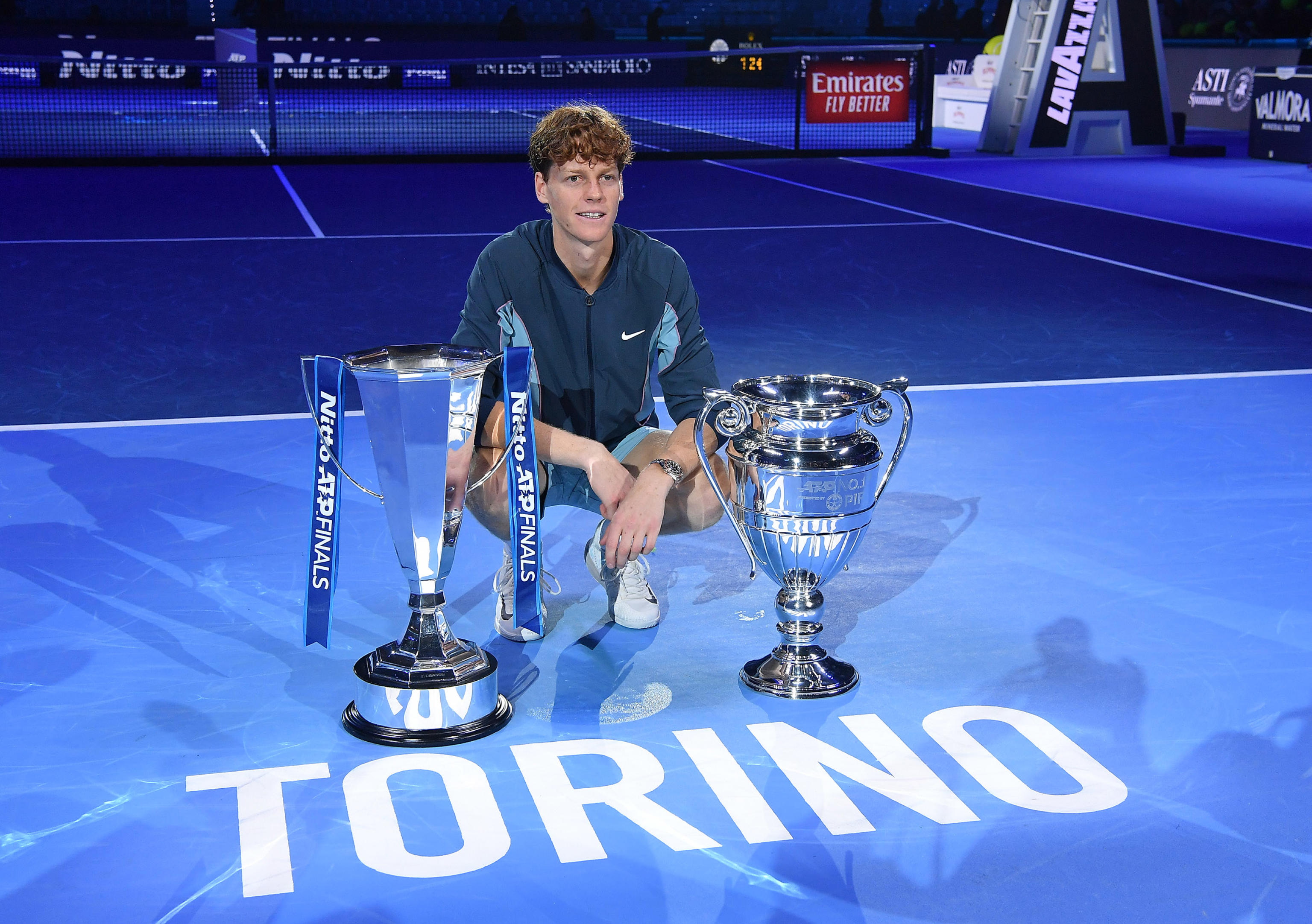 Sinner did not lose a set in the final with Fritz for his debut title in Turin