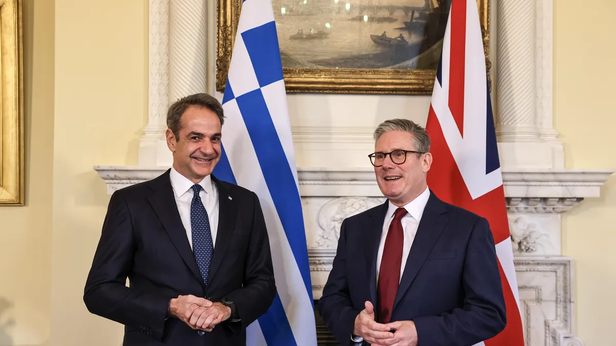 Starmer and Mitsotakis discussed the wars in Ukraine and Gaza