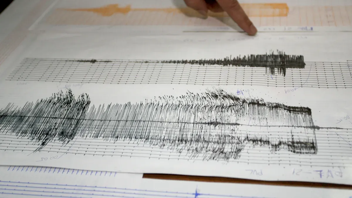 A 4.8 magnitude earthquake was recorded between Cyprus and Turkey