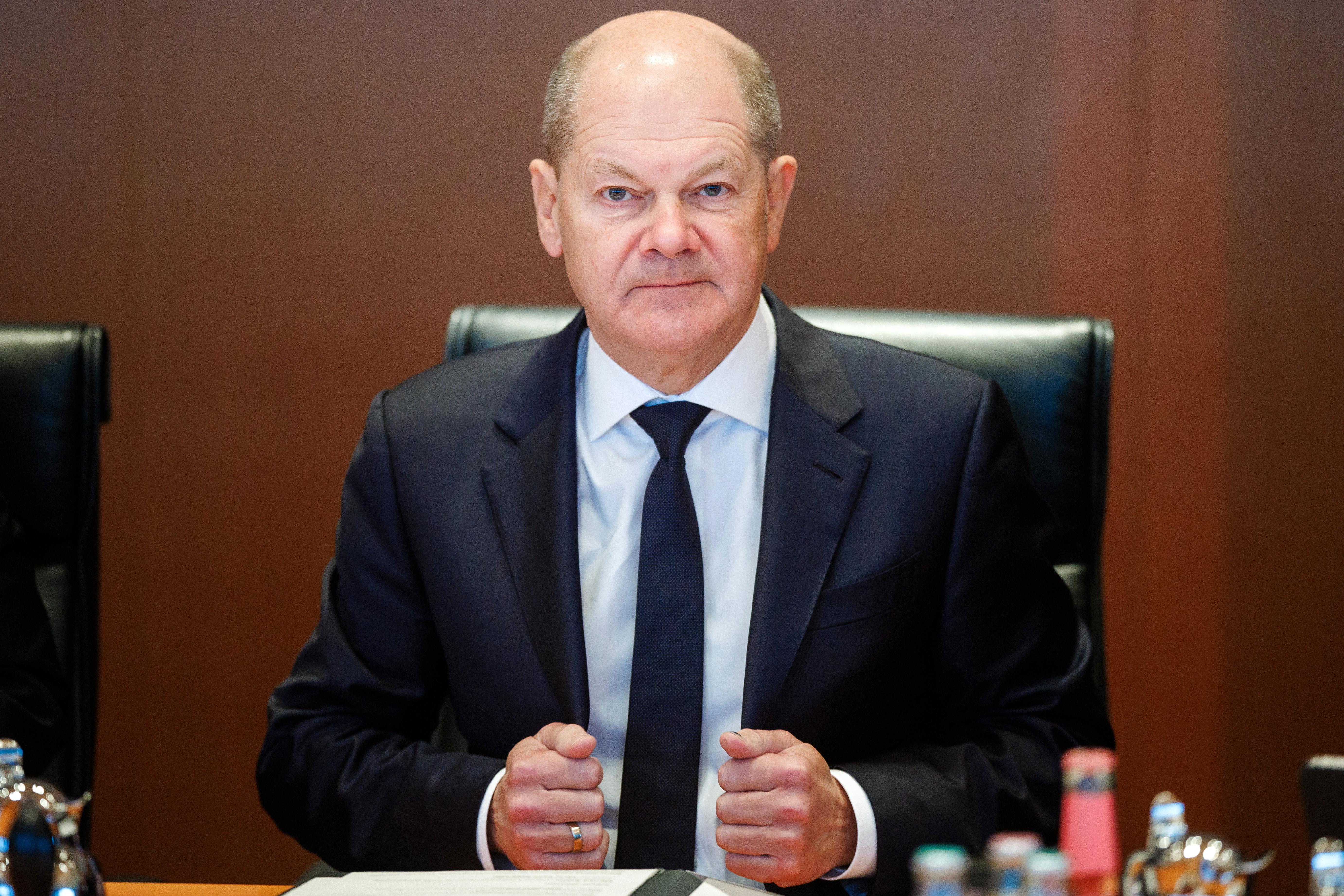 Scholz: It is too early to think about German peacekeepers in Ukraine