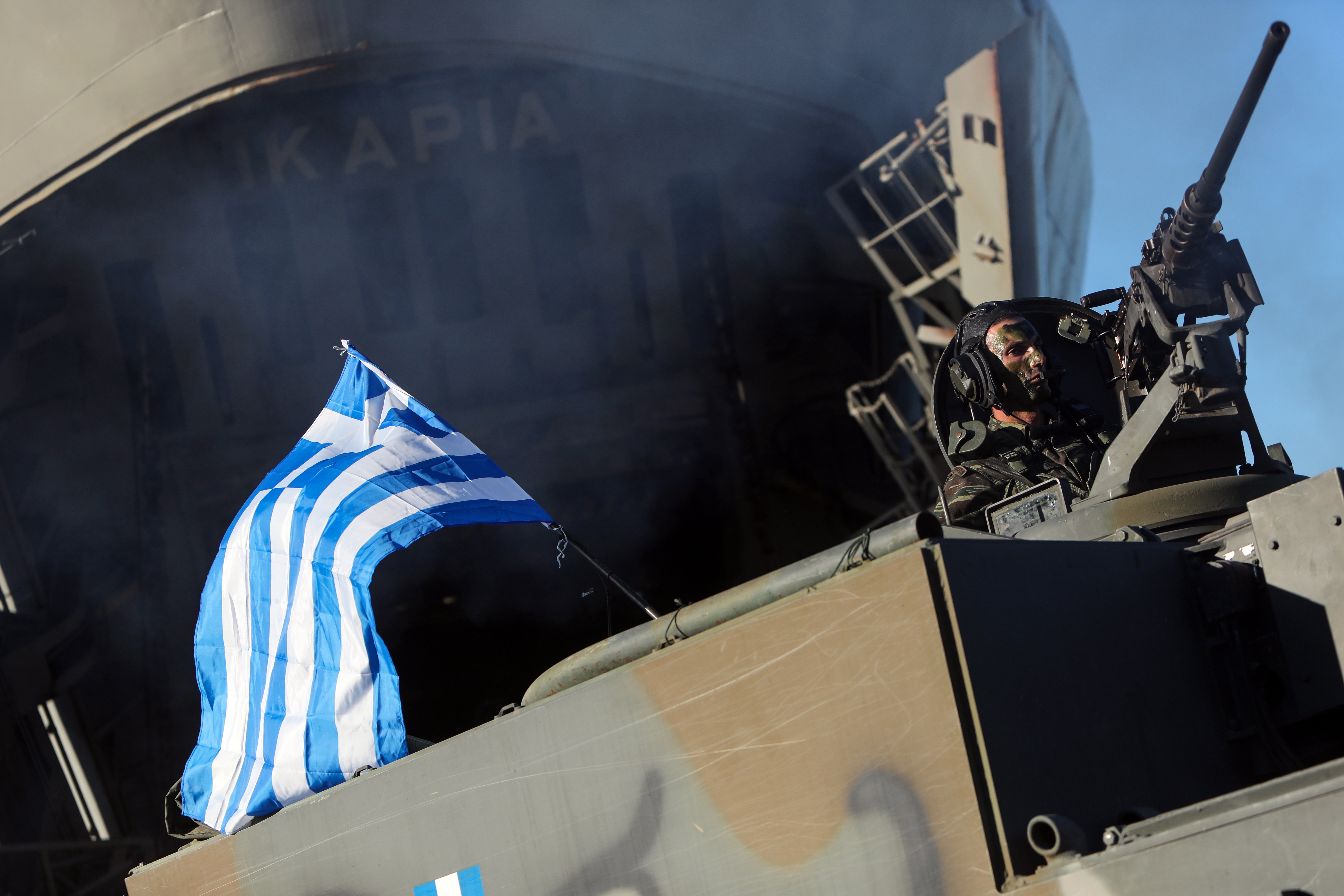 Greece is about to adopt an almost doubled defence budget