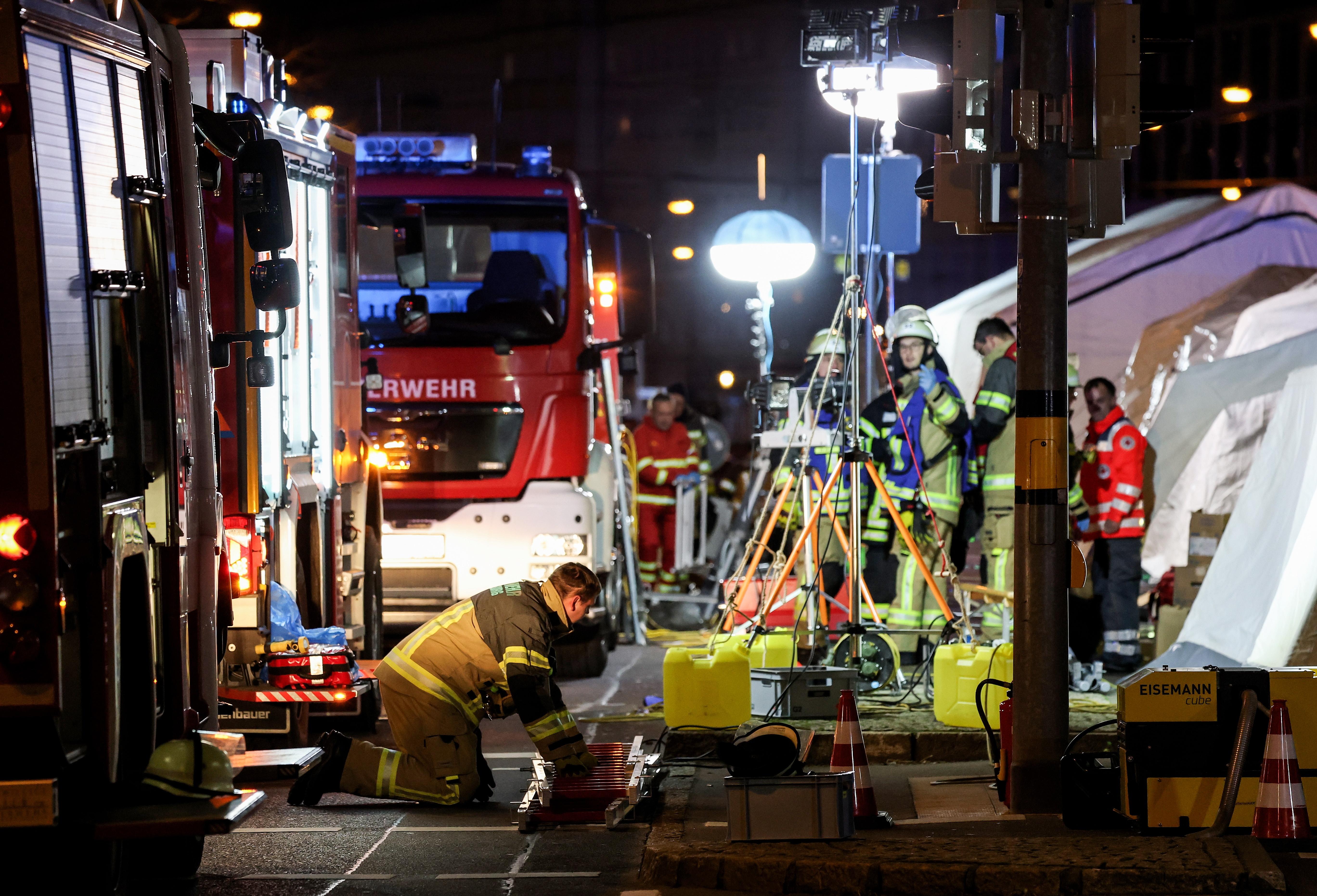 Two people killed after car crashes into Christmas market in Germany, 15 with serious injuries