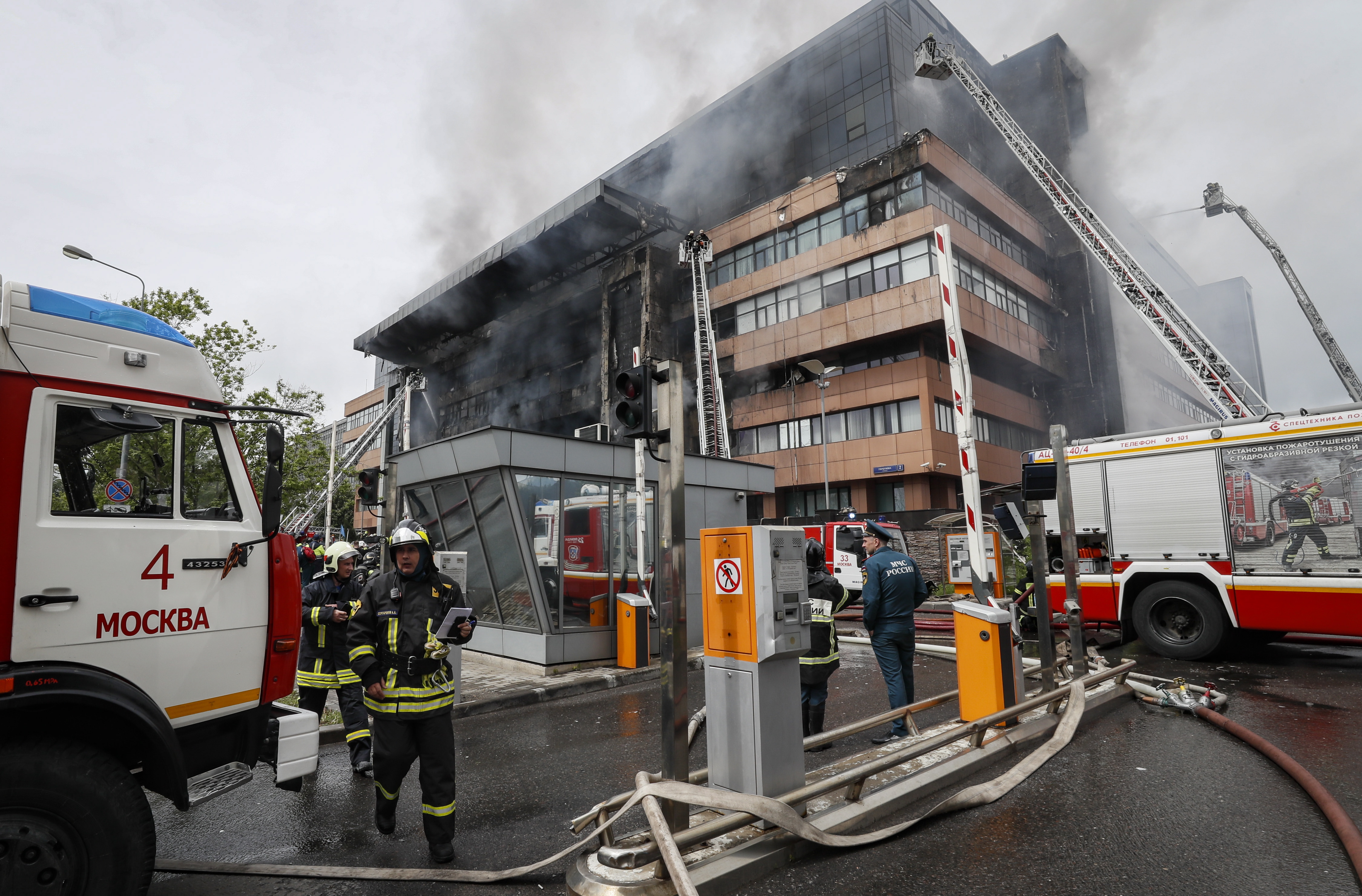 Wave of arson attempts in Russia