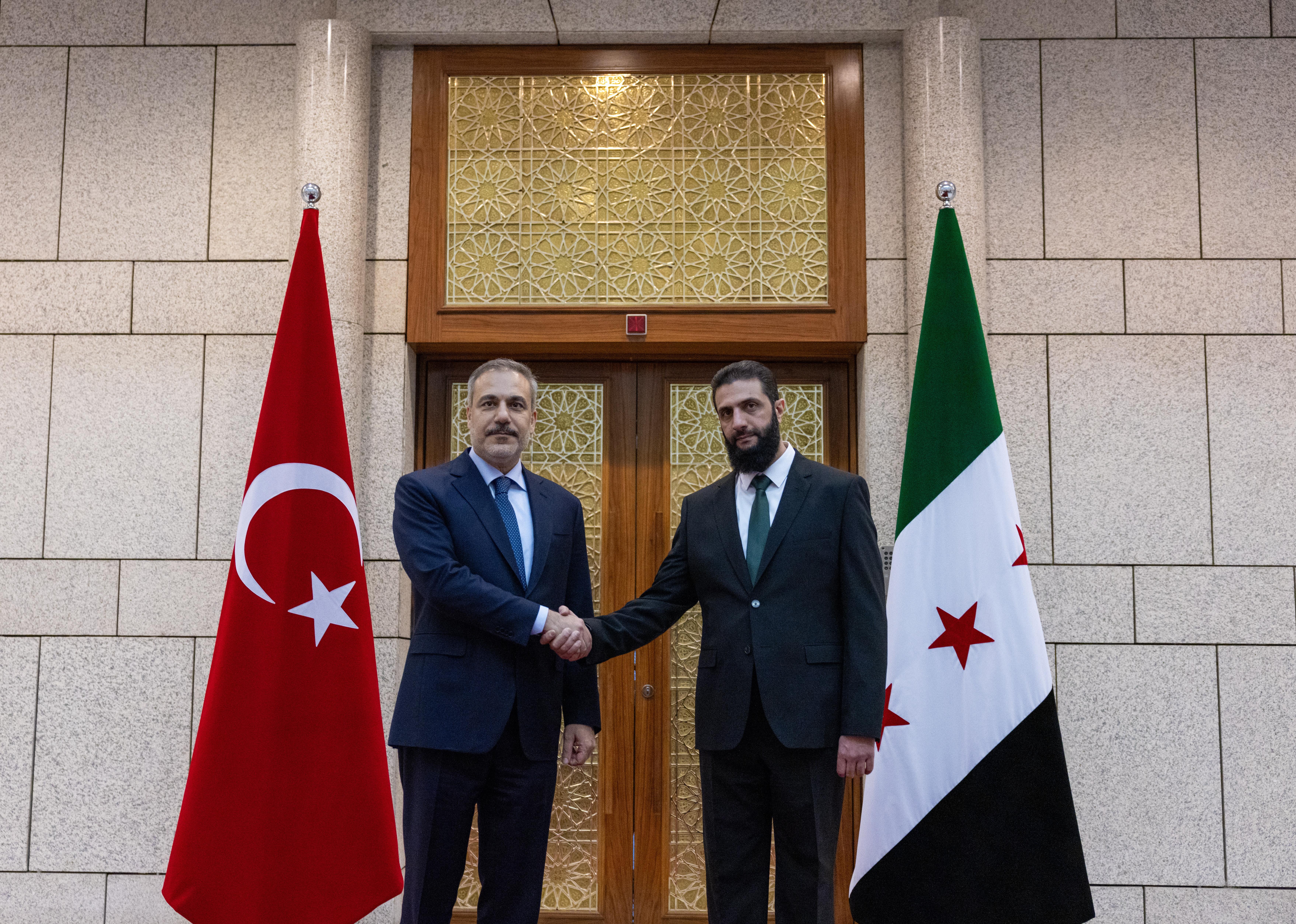 Hakan Fidan met with Syria's new leader in Damascus