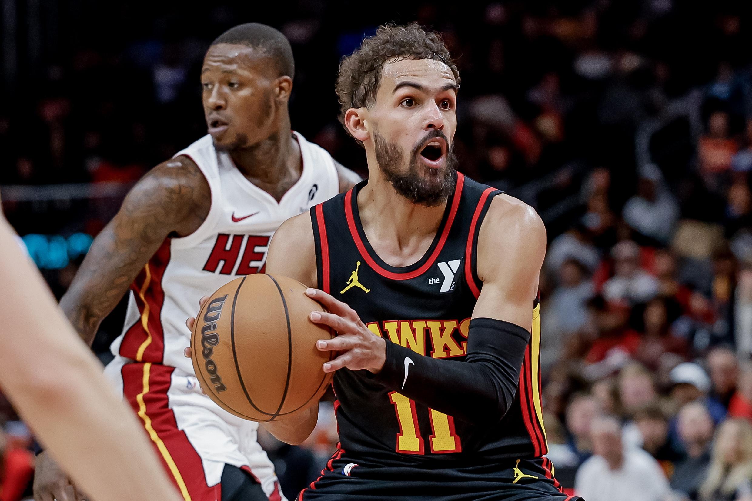 Trae Young gives Atlanta victory over Utah with a basket behind center