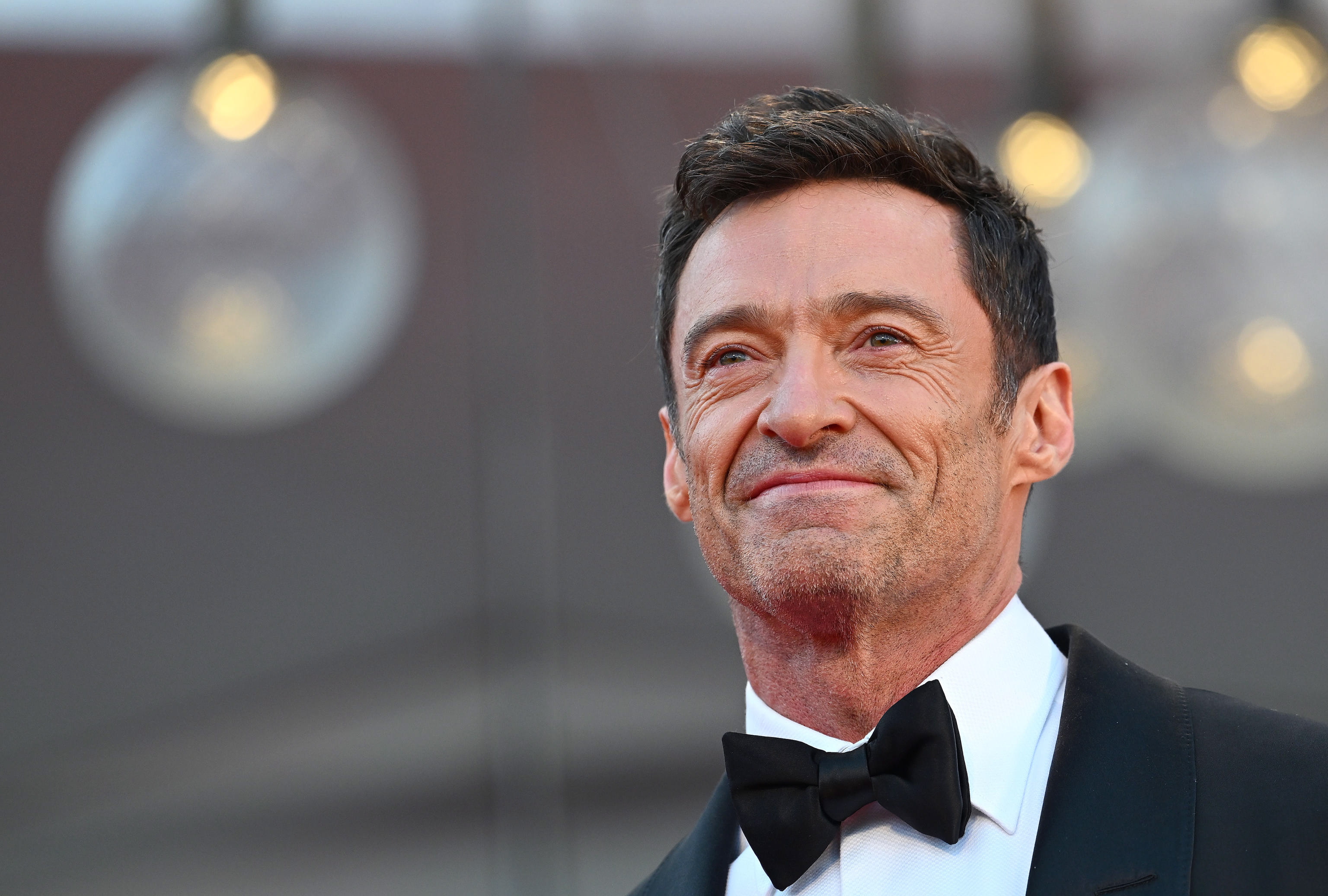 A year after his divorce Hugh Jackman shows up with a new girlfriend