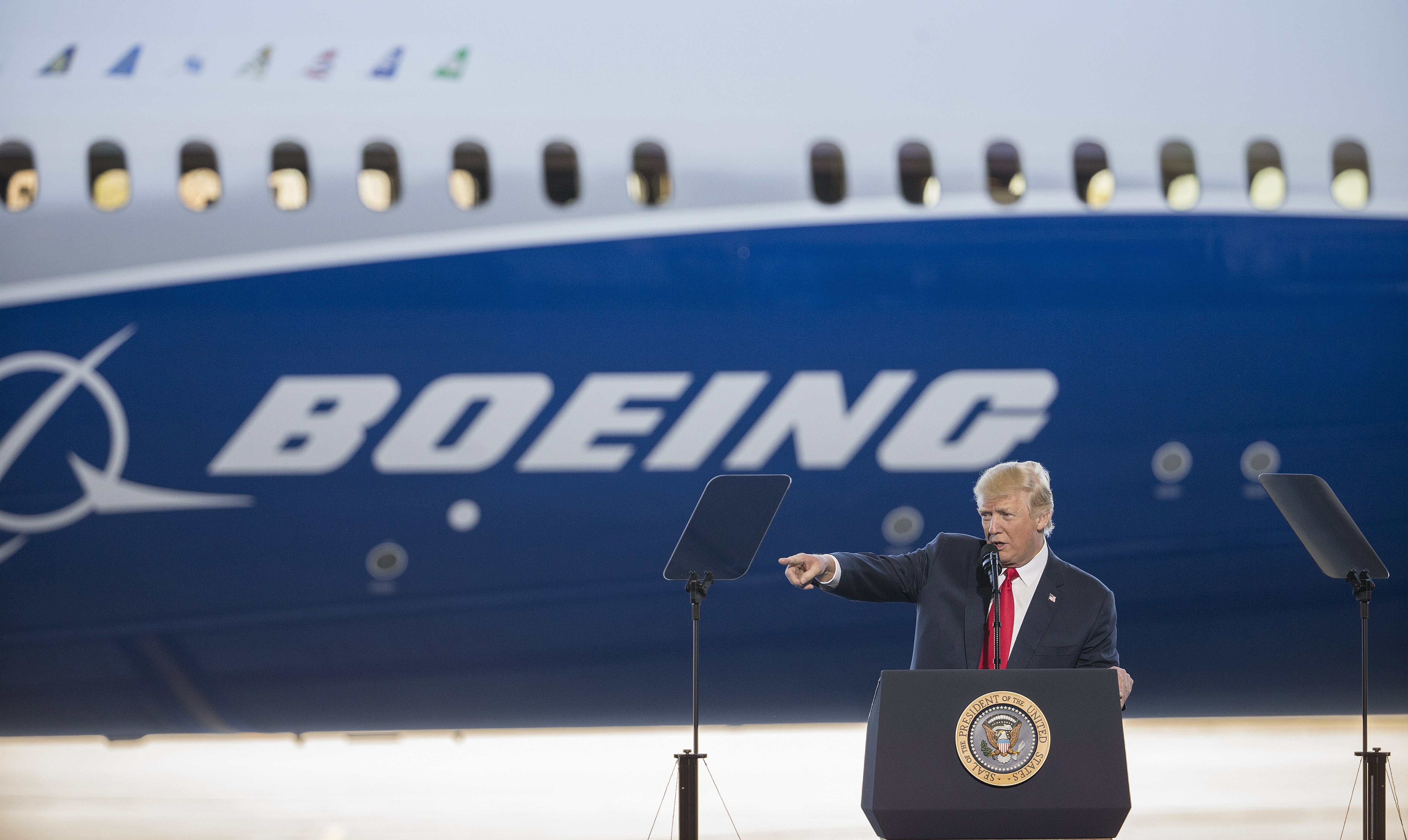 Boeing and Google each donated $1 million for Trump's inauguration