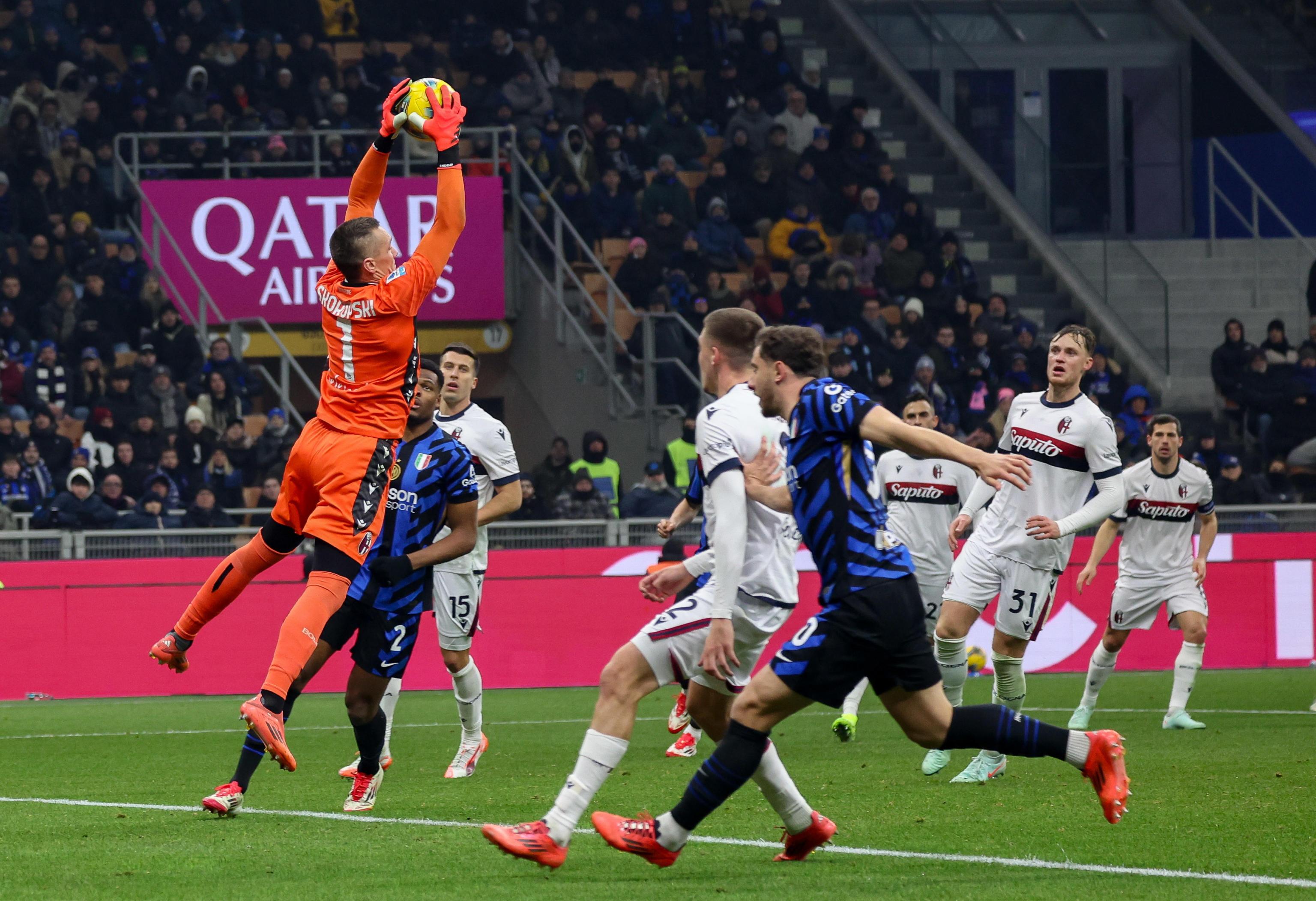 Inter make a mistake at home to Bologna