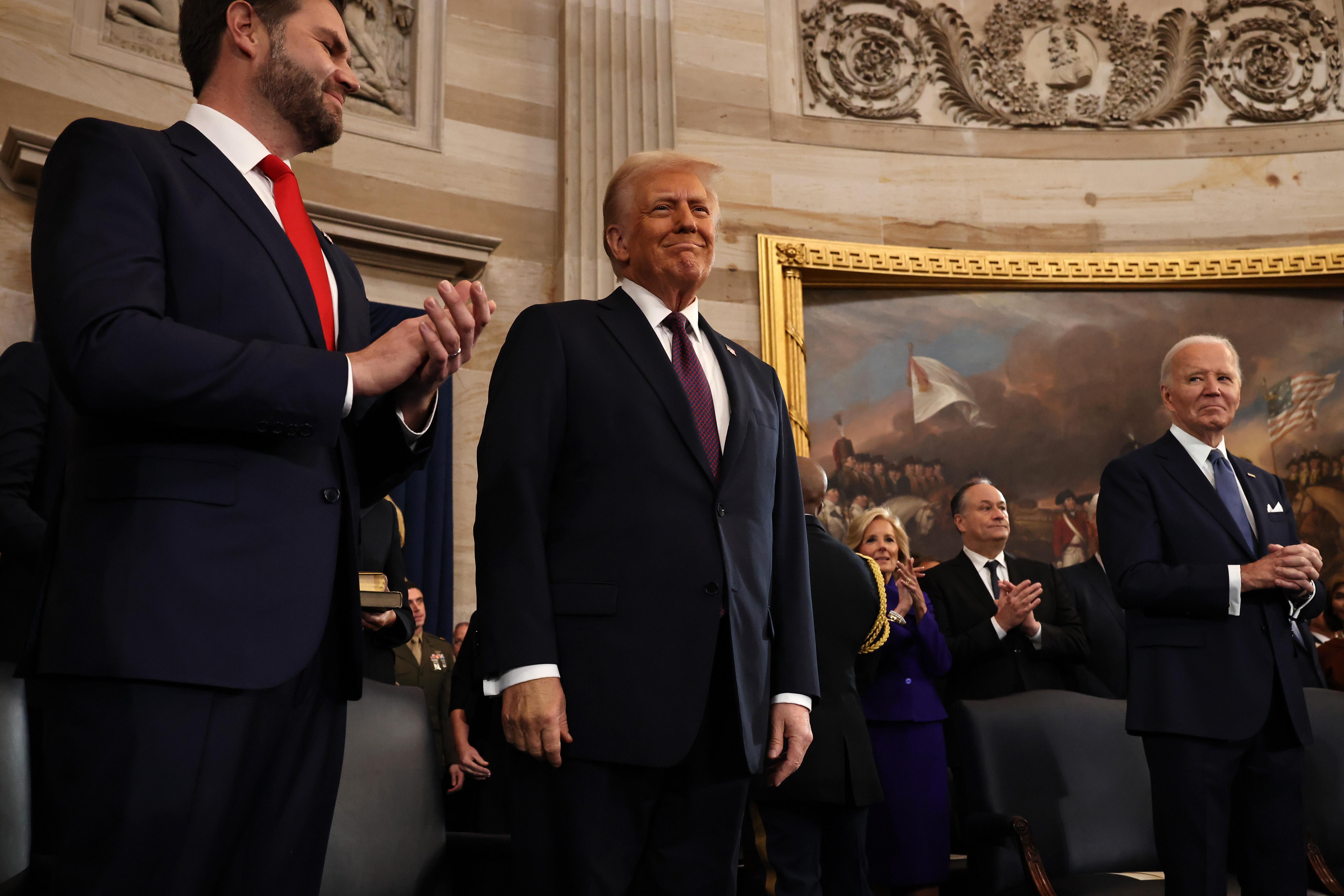 Donald Trump sworn in as the 47th President of the United States