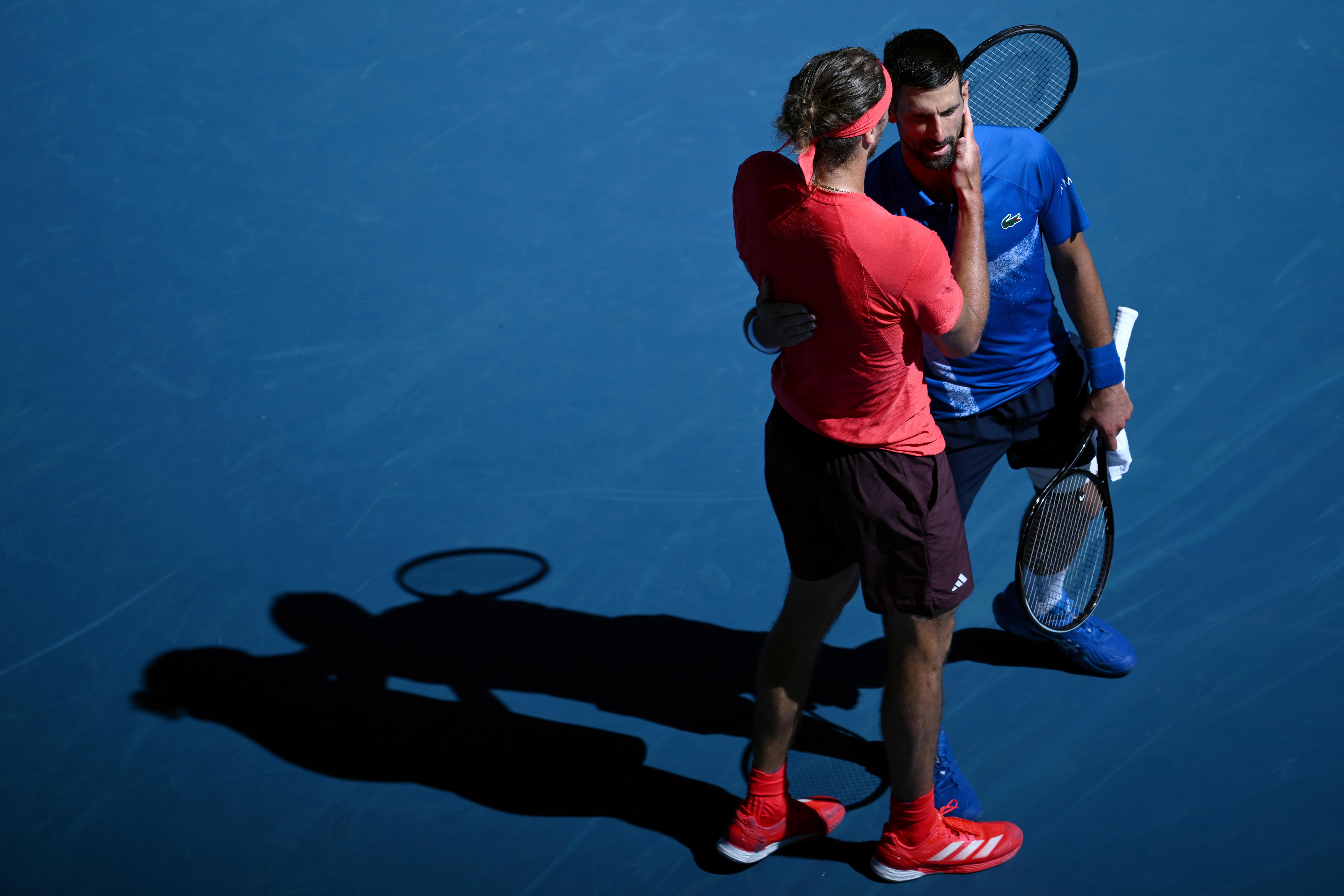 Alexander Zverev in Melbourne final after Djokovic withdraws