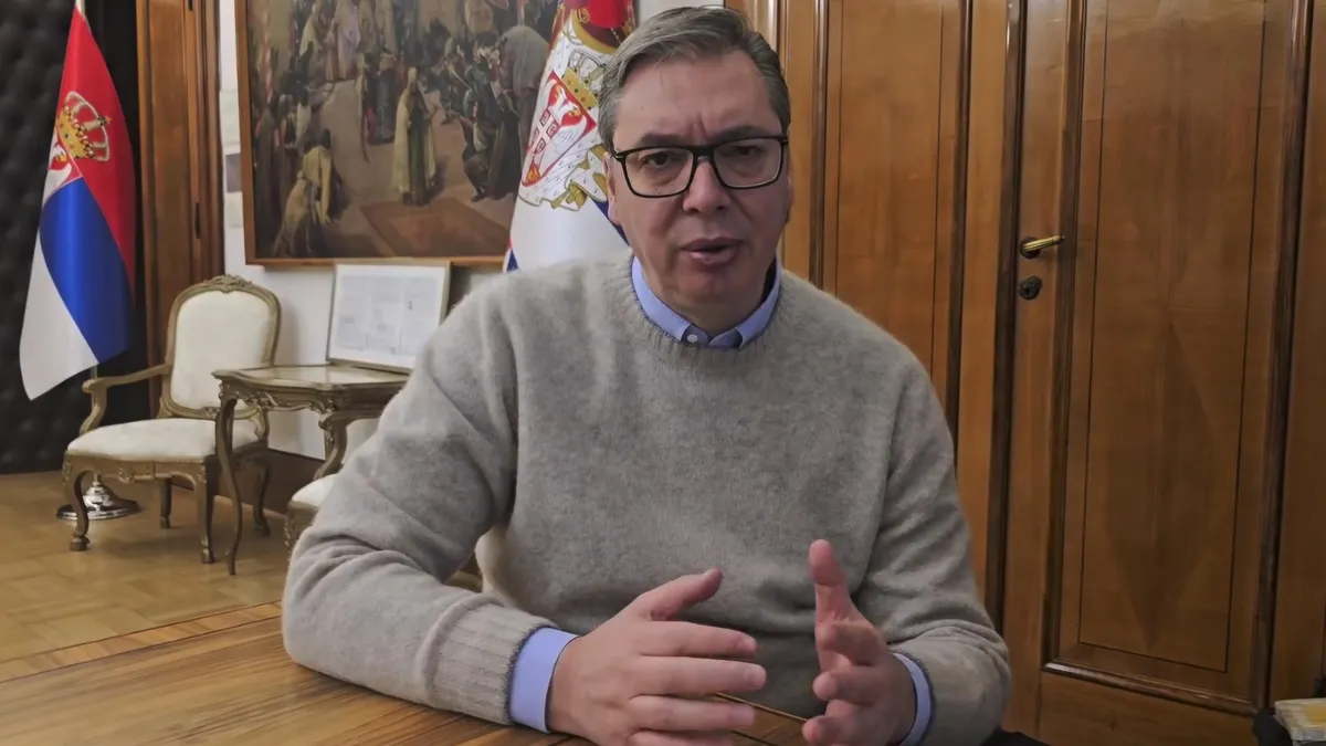 Vucic to address the nation after Vucevic's resignation