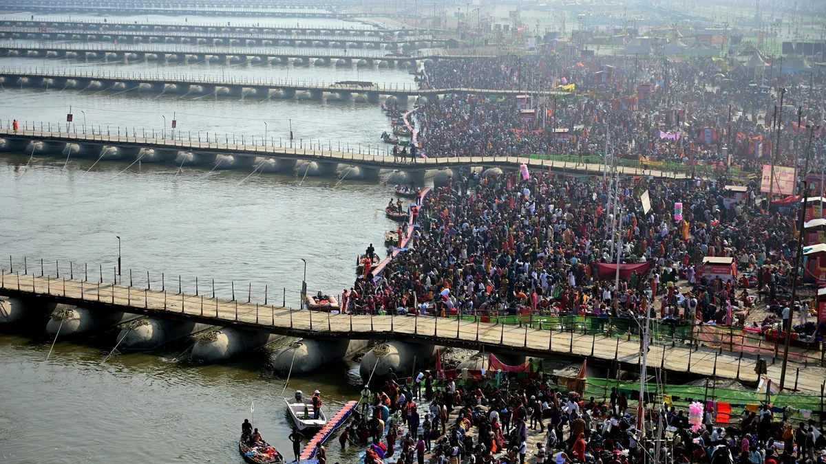 15 people died following a mass gathering during a religious pilgrimage in India