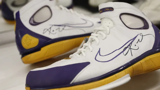 Basketball legend Kobe Bryant's sneakers sold for $660,000