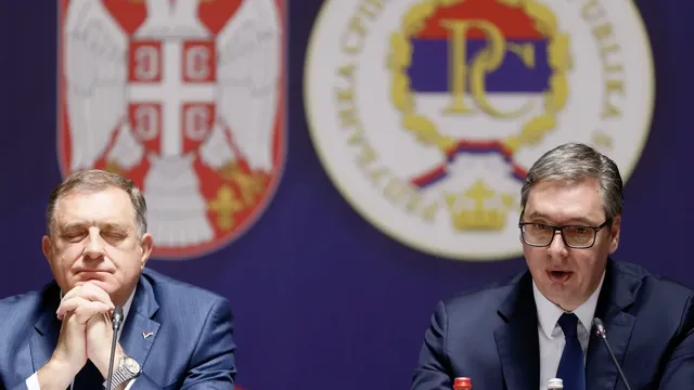 Vucic to visit Banja Luka on 26 February after Milorad Dodik sentenced to a year in prison