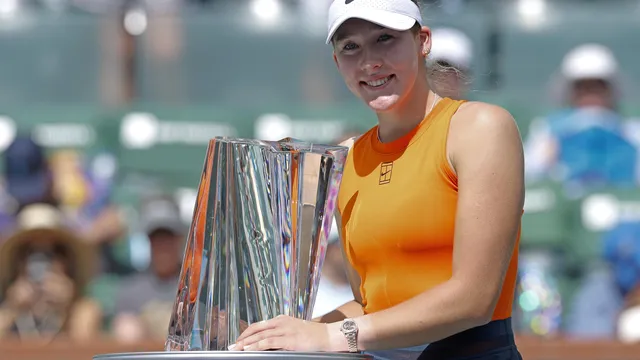 LeBron to Mirra Andreeva: I'm happy I have helped you win at Indian Wells